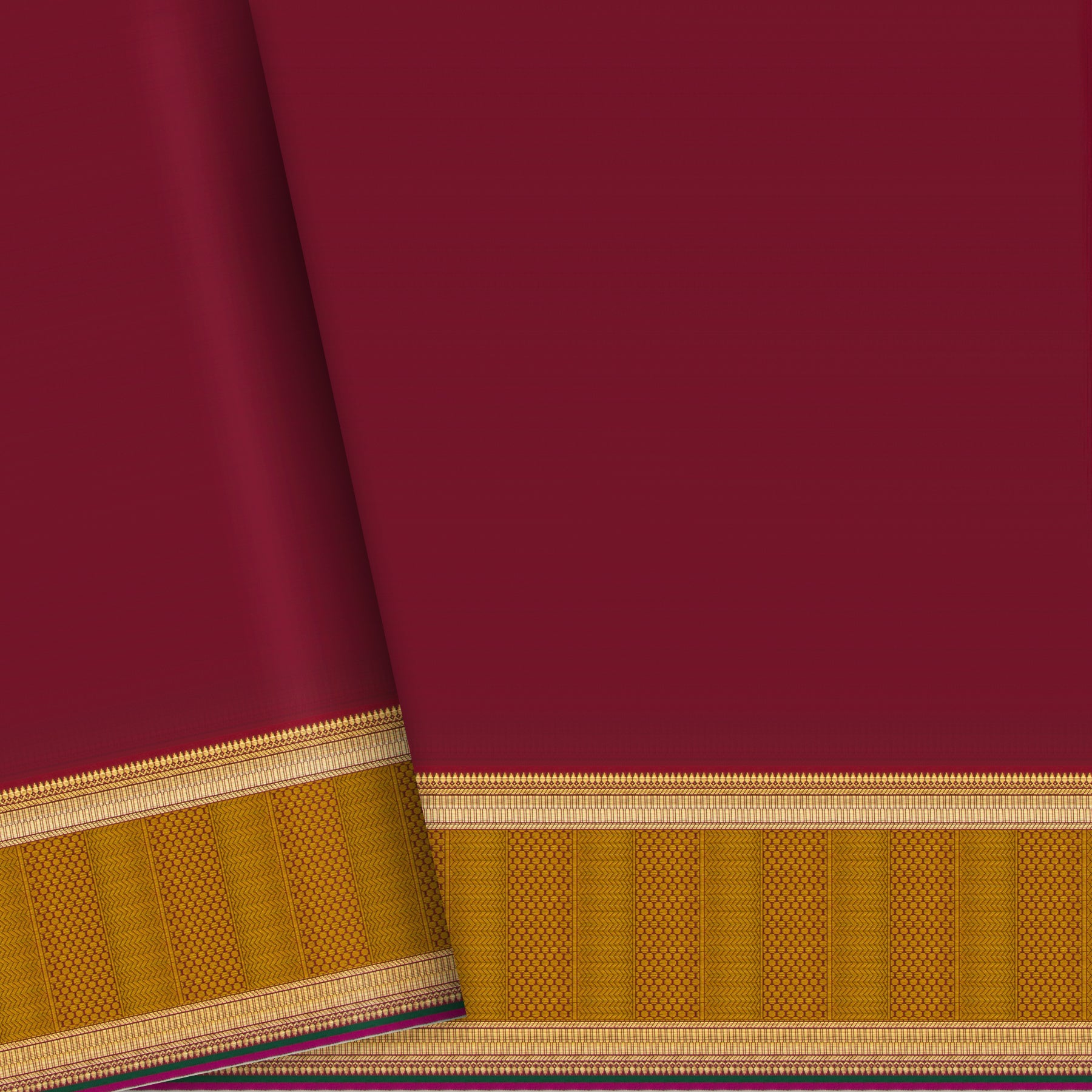 Kanakavalli Kanjivaram Silk Sari 23-110-HS001-09961 - Blouse View
