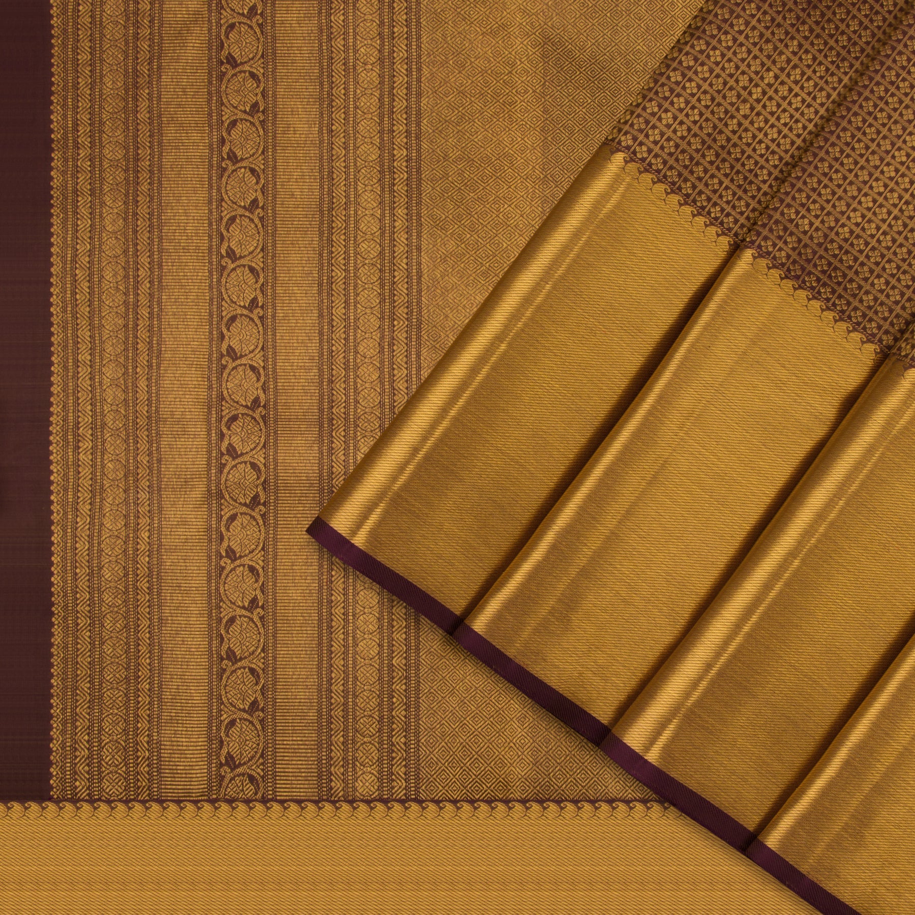 Kanakavalli Kanjivaram Silk Sari 23-110-HS001-00040 - Cover View