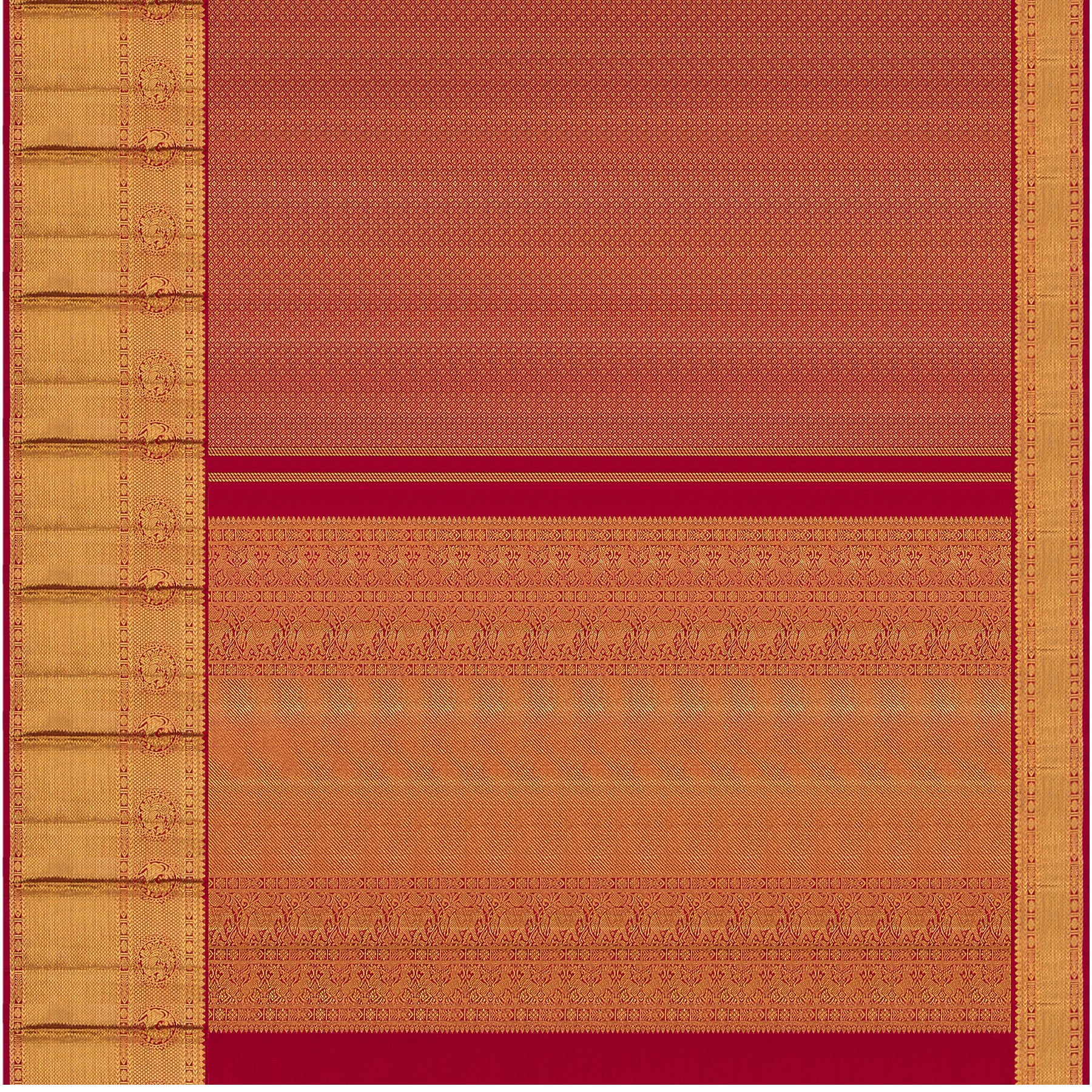 Kanakavalli Kanjivaram Silk Sari 23-110-HS001-00069 - Full View