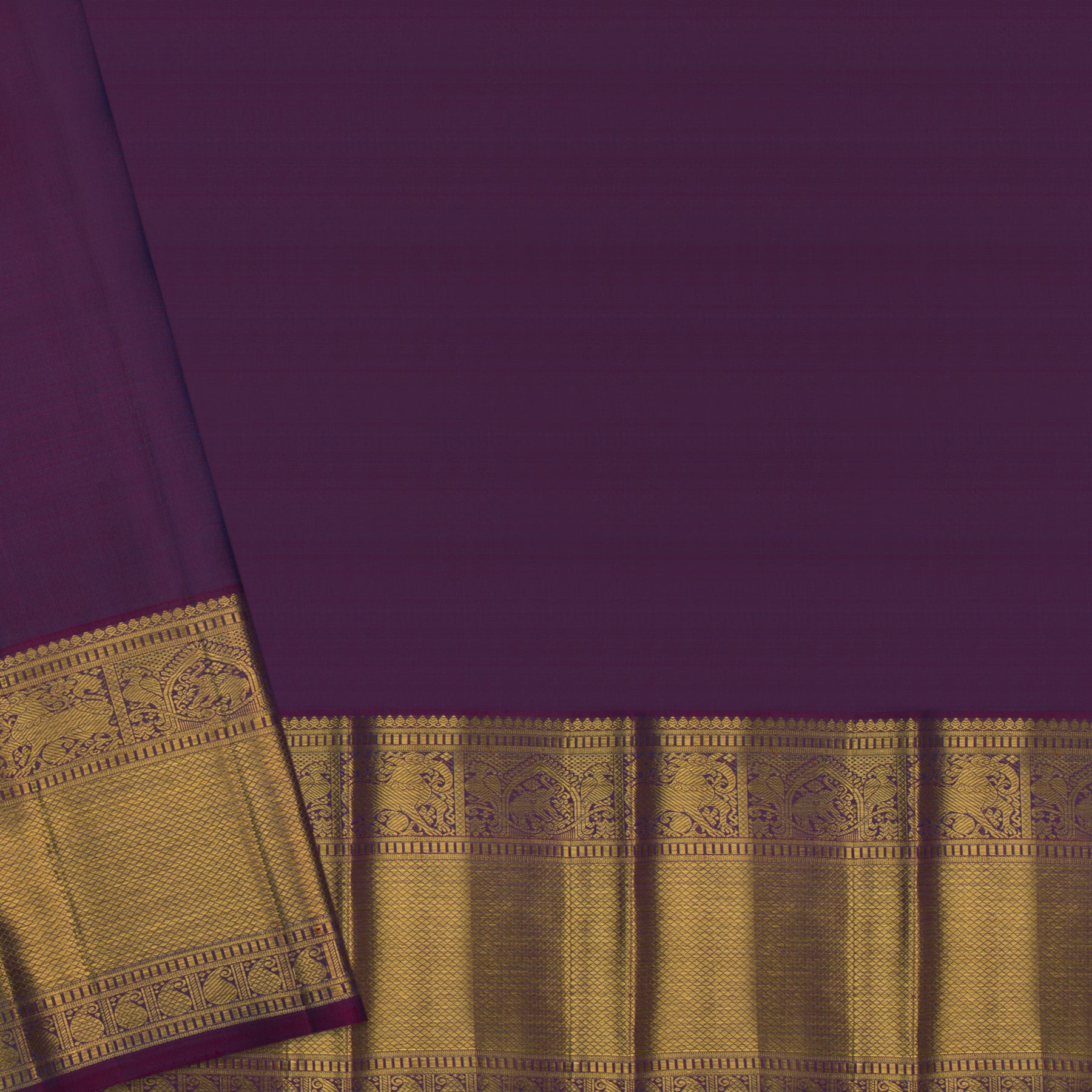 Kanakavalli Kanjivaram Silk Sari 23-110-HS001-00071 - Blouse View