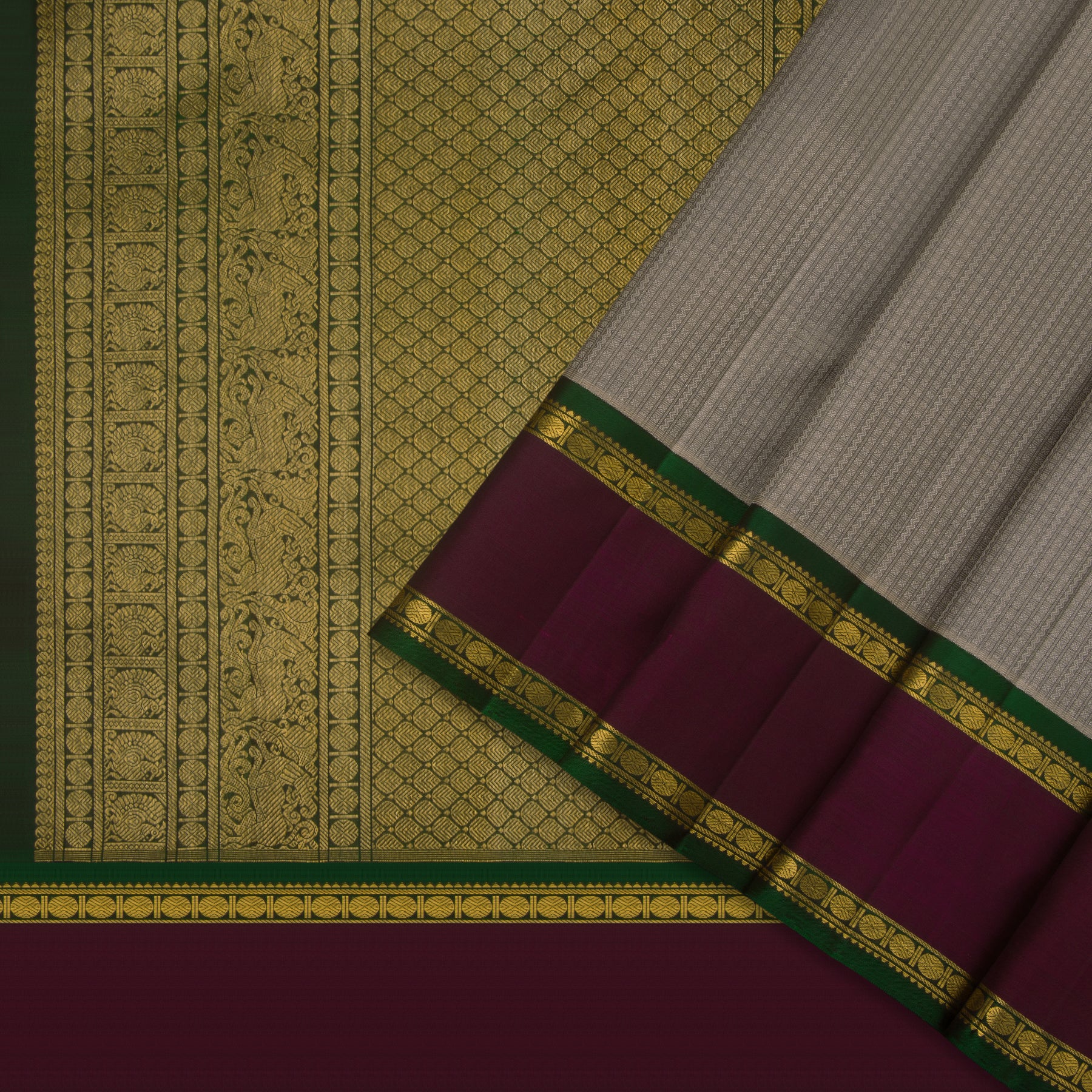 Kanakavalli Kanjivaram Silk Sari 23-110-HS001-00931 - Cover View