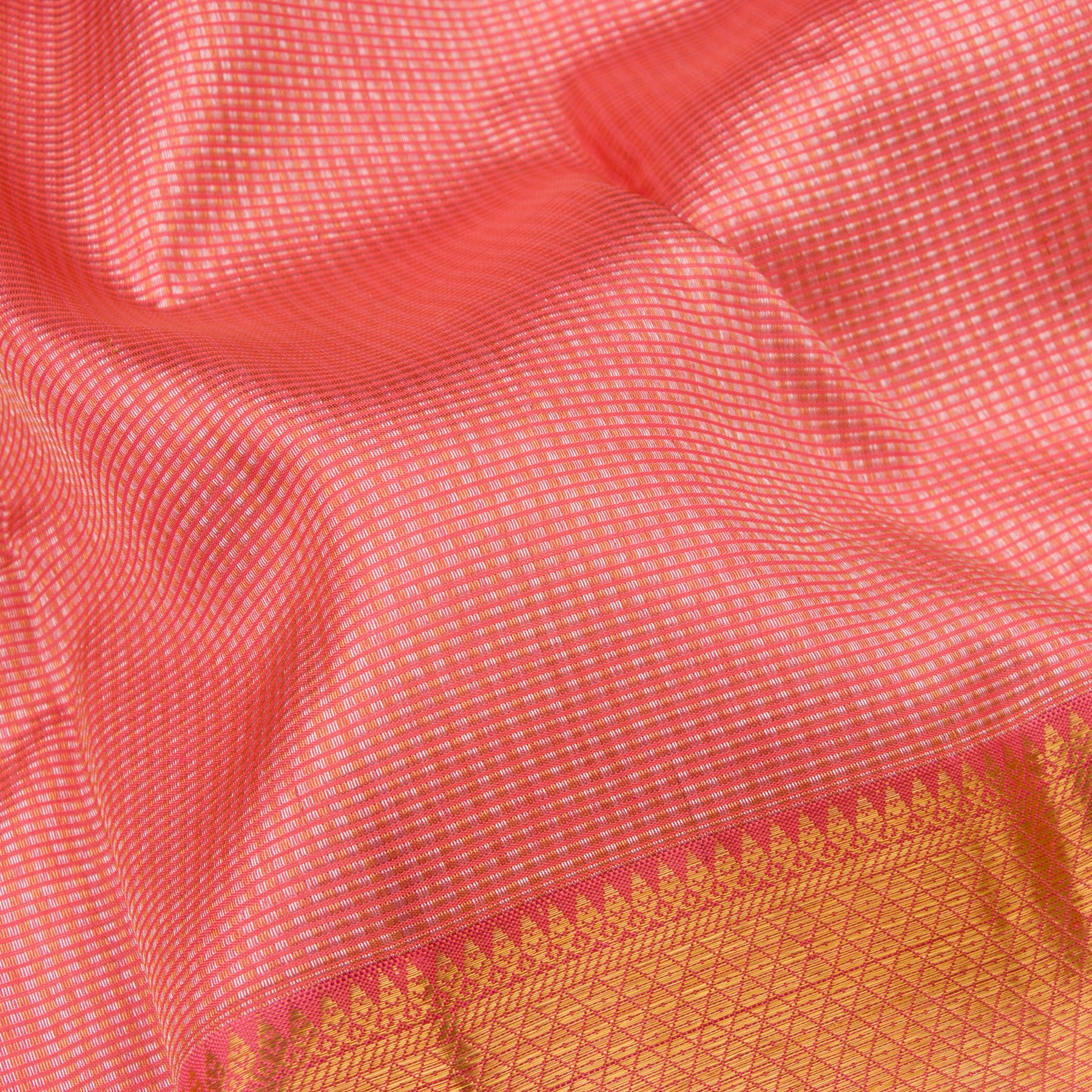 Kanakavalli Kanjivaram Silk Sari 23-110-HS001-00948 - Fabric View