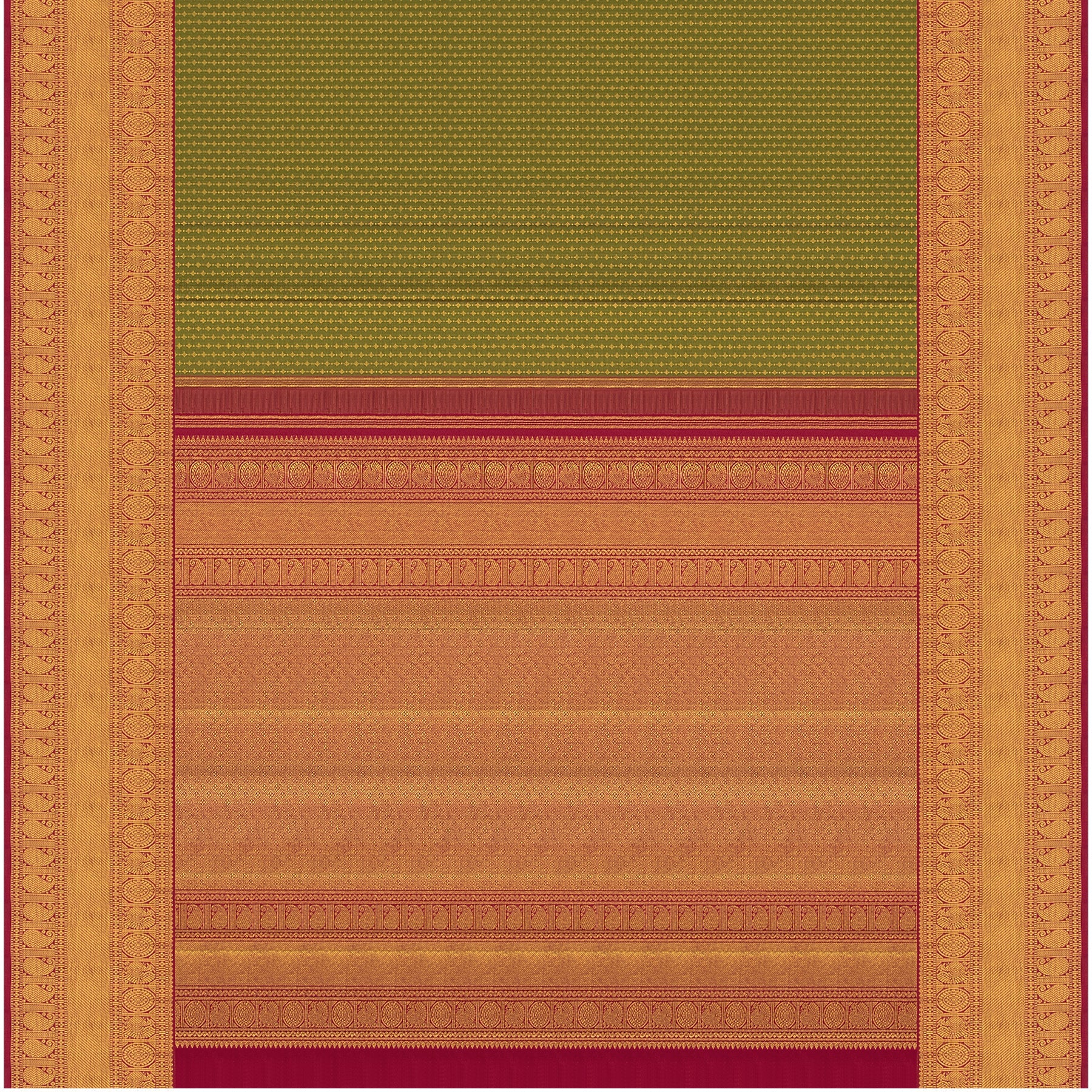 Kanakavalli Kanjivaram Silk Sari 23-110-HS001-00949 - Full View