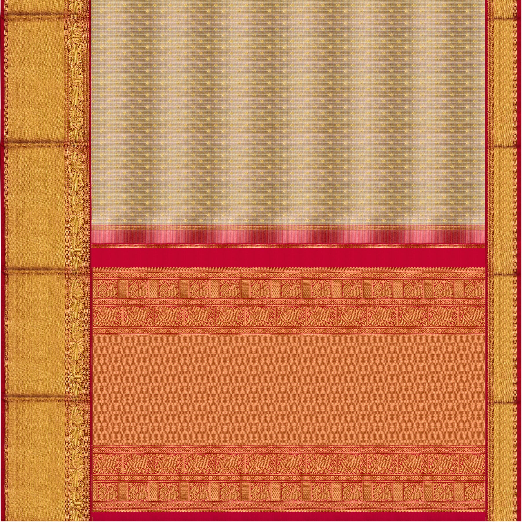 Kanakavalli Kanjivaram Silk Sari 23-110-HS001-00971 - Full View