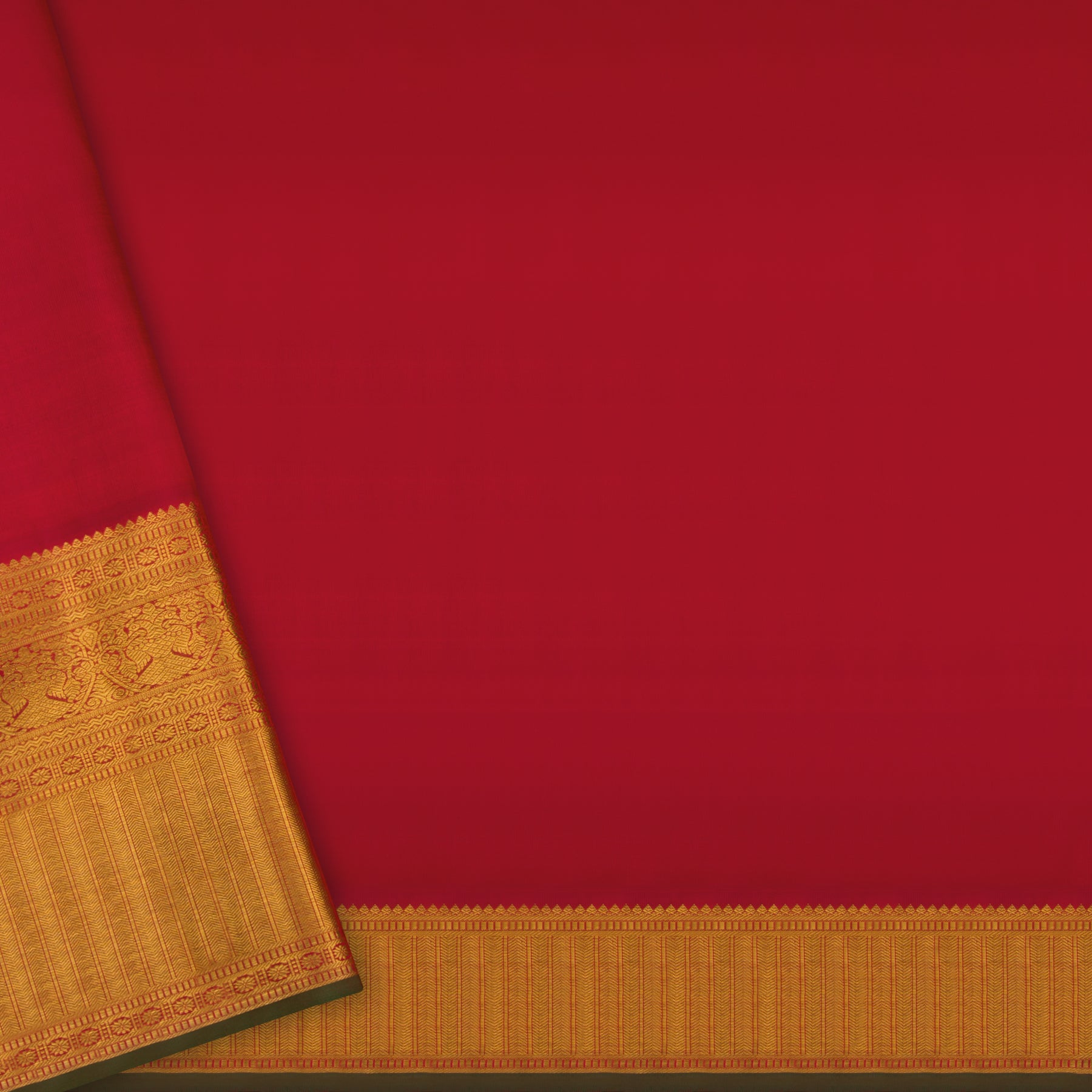 Kanakavalli Kanjivaram Silk Sari 23-110-HS001-00977 - Blouse View