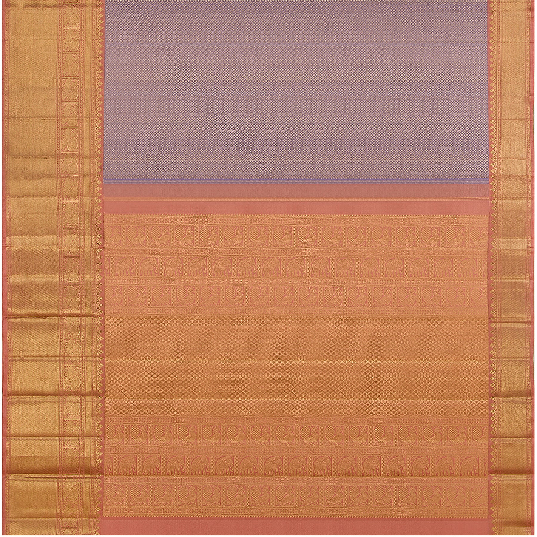 Kanakavalli Kanjivaram Silk Sari 23-110-HS001-02969 - Full View