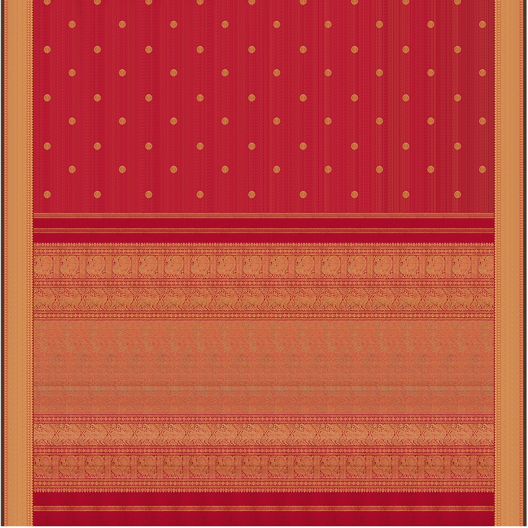 Kanakavalli Kanjivaram Silk Sari 23-110-HS001-03009 - Full View