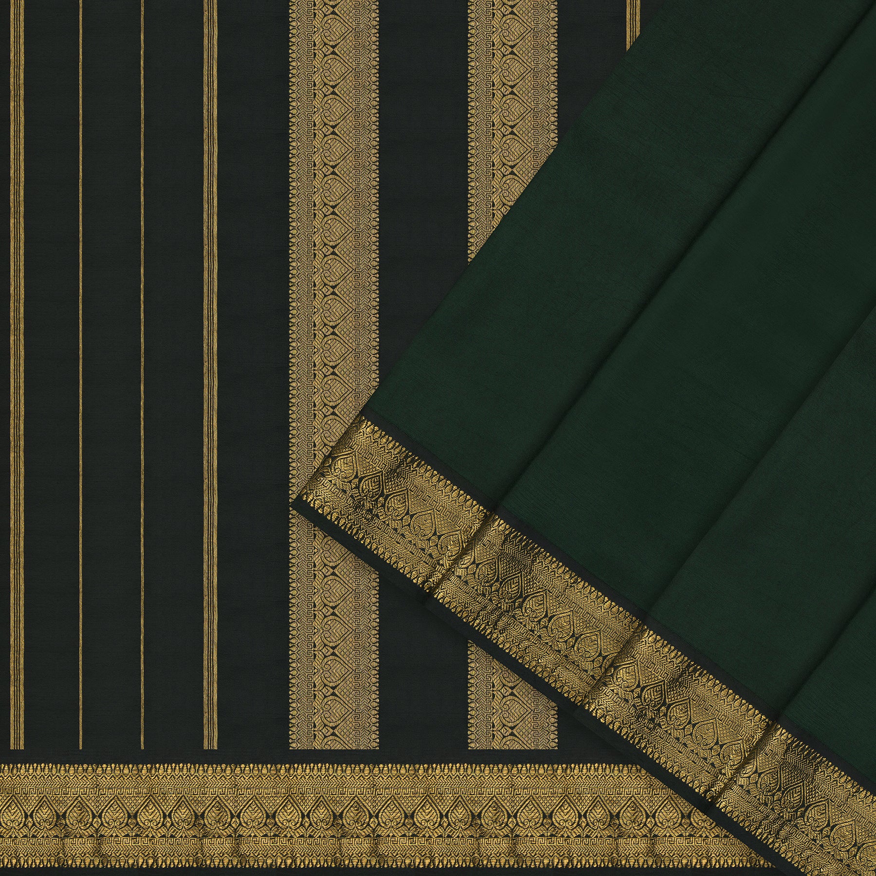 Kanakavalli Kanjivaram Silk Sari 23-110-HS001-03018 - Cover View