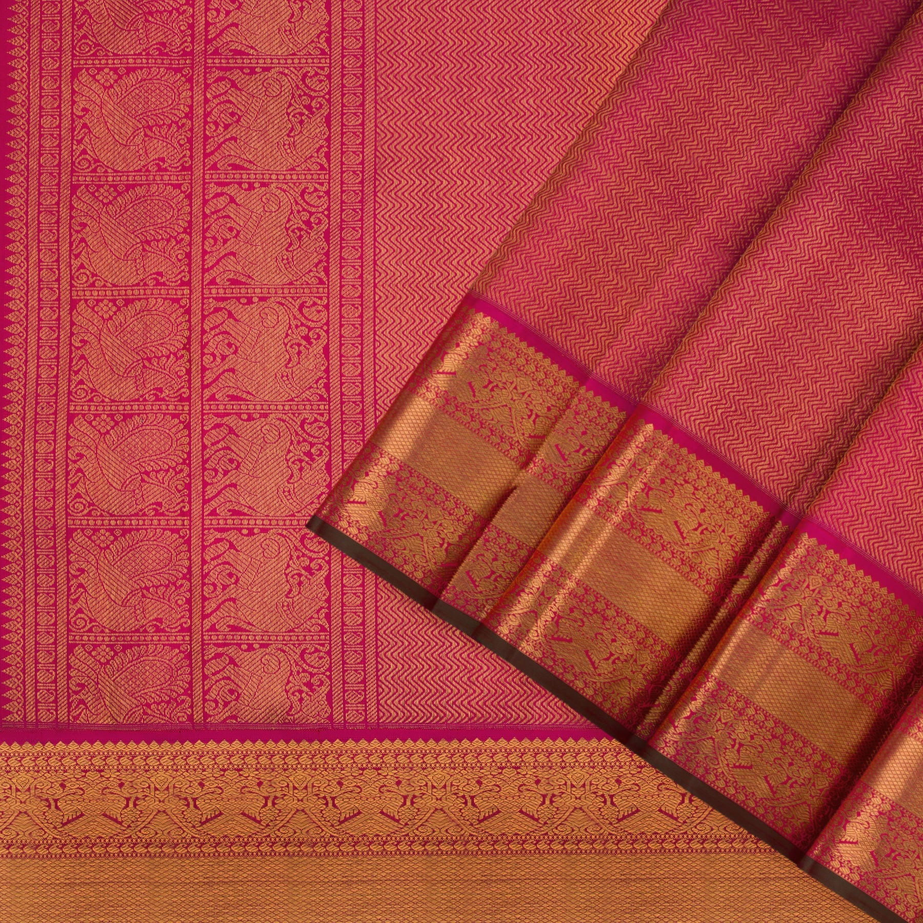 Kanakavalli Kanjivaram Silk Sari 23-110-HS001-03022 - Cover View