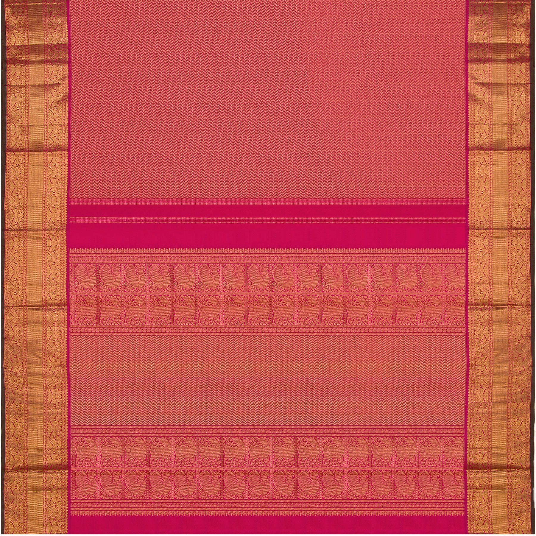 Kanakavalli Kanjivaram Silk Sari 23-110-HS001-03022 - Full View