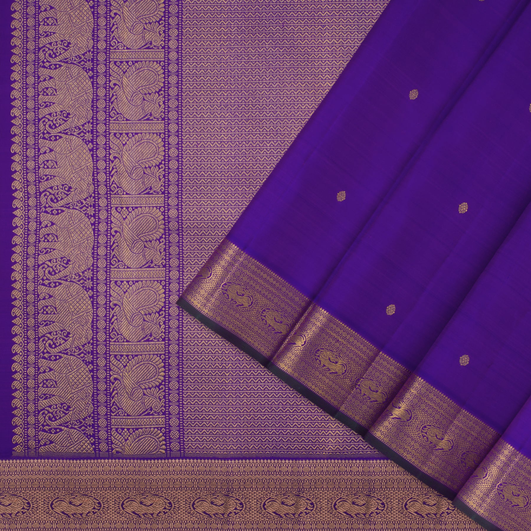 Kanakavalli Kanjivaram Silk Sari 23-110-HS001-03037 - Cover View