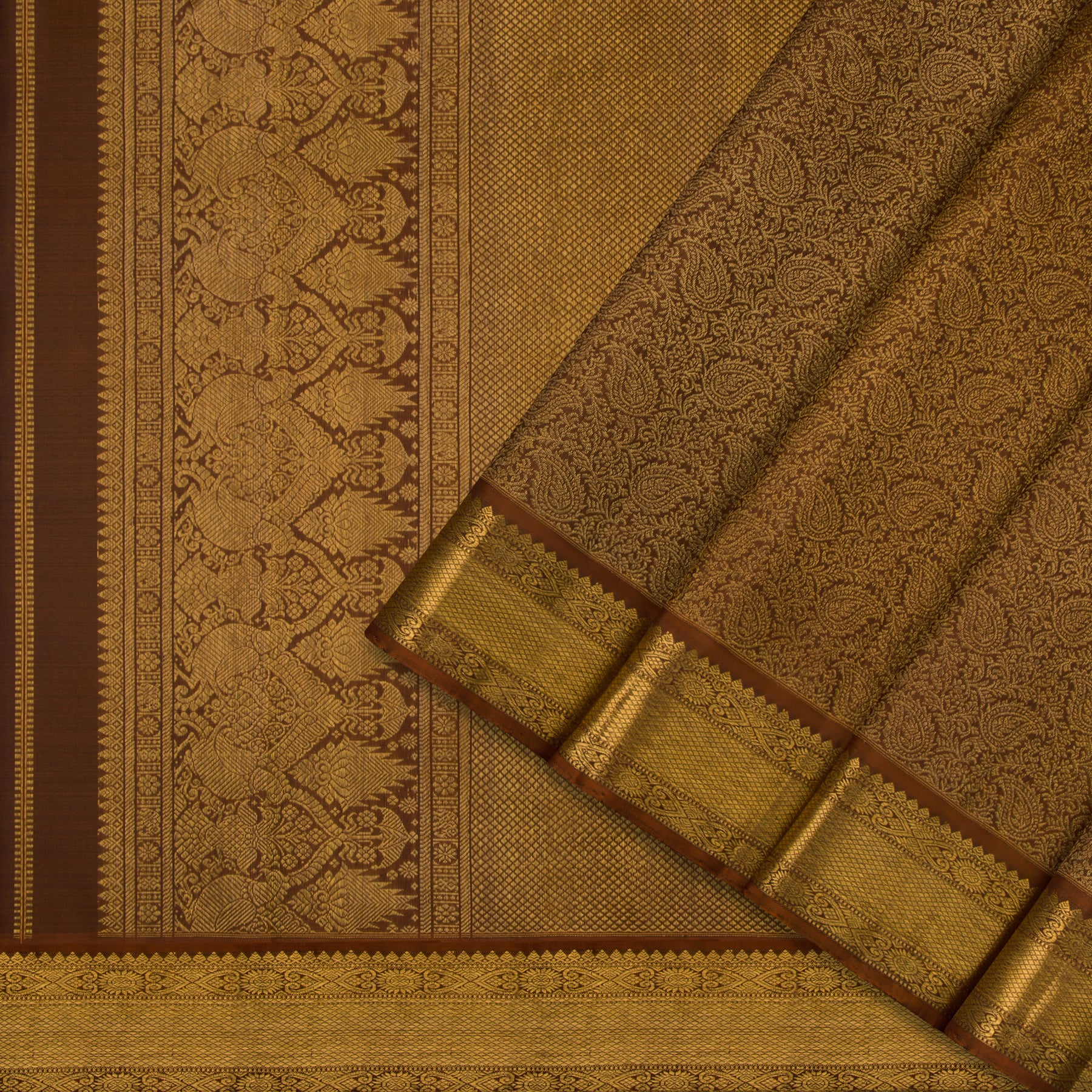 Kanakavalli Kanjivaram Silk Sari 23-110-HS001-03070 - Cover View