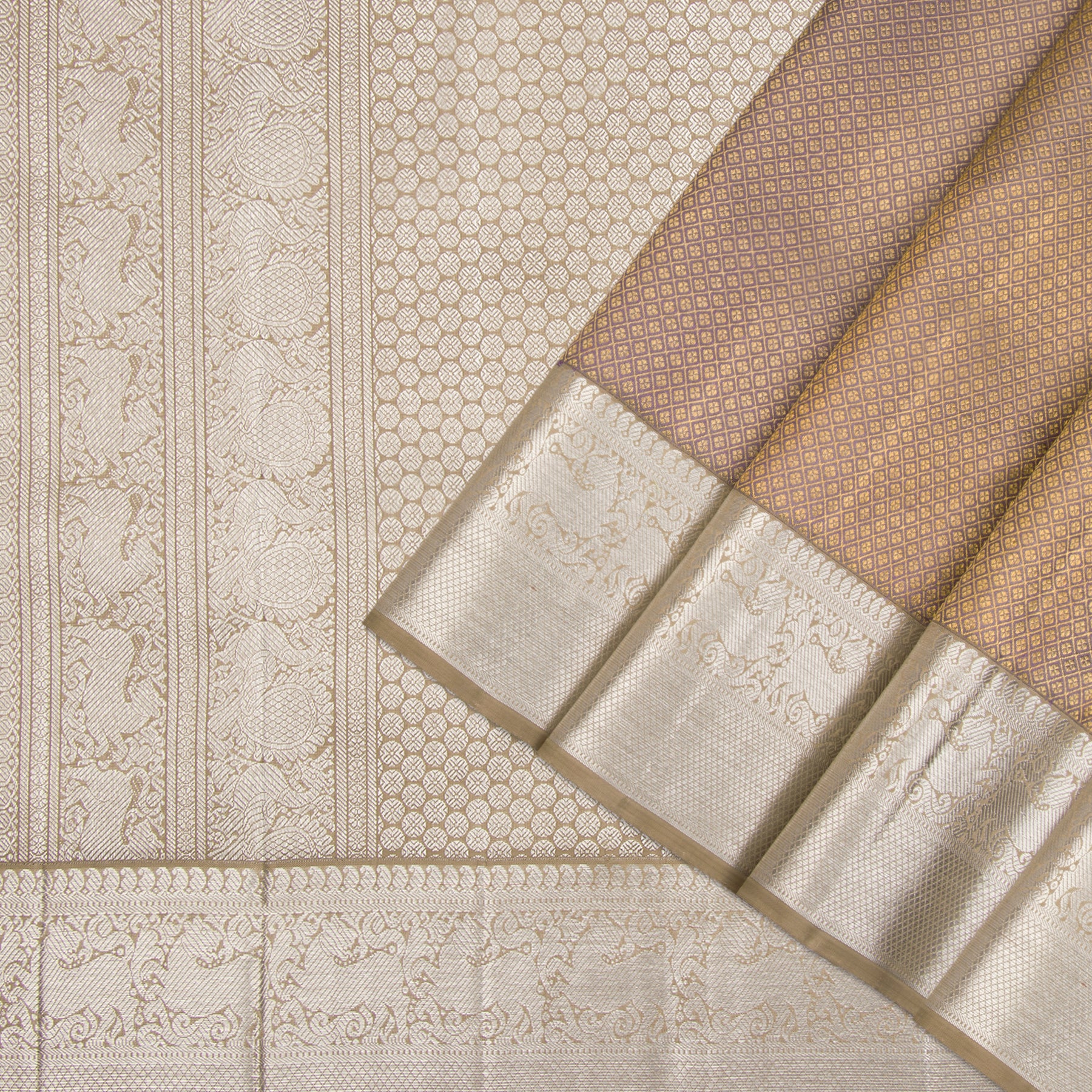 Kanakavalli Kanjivaram Silk Sari 23-110-HS001-03750 - Cover View