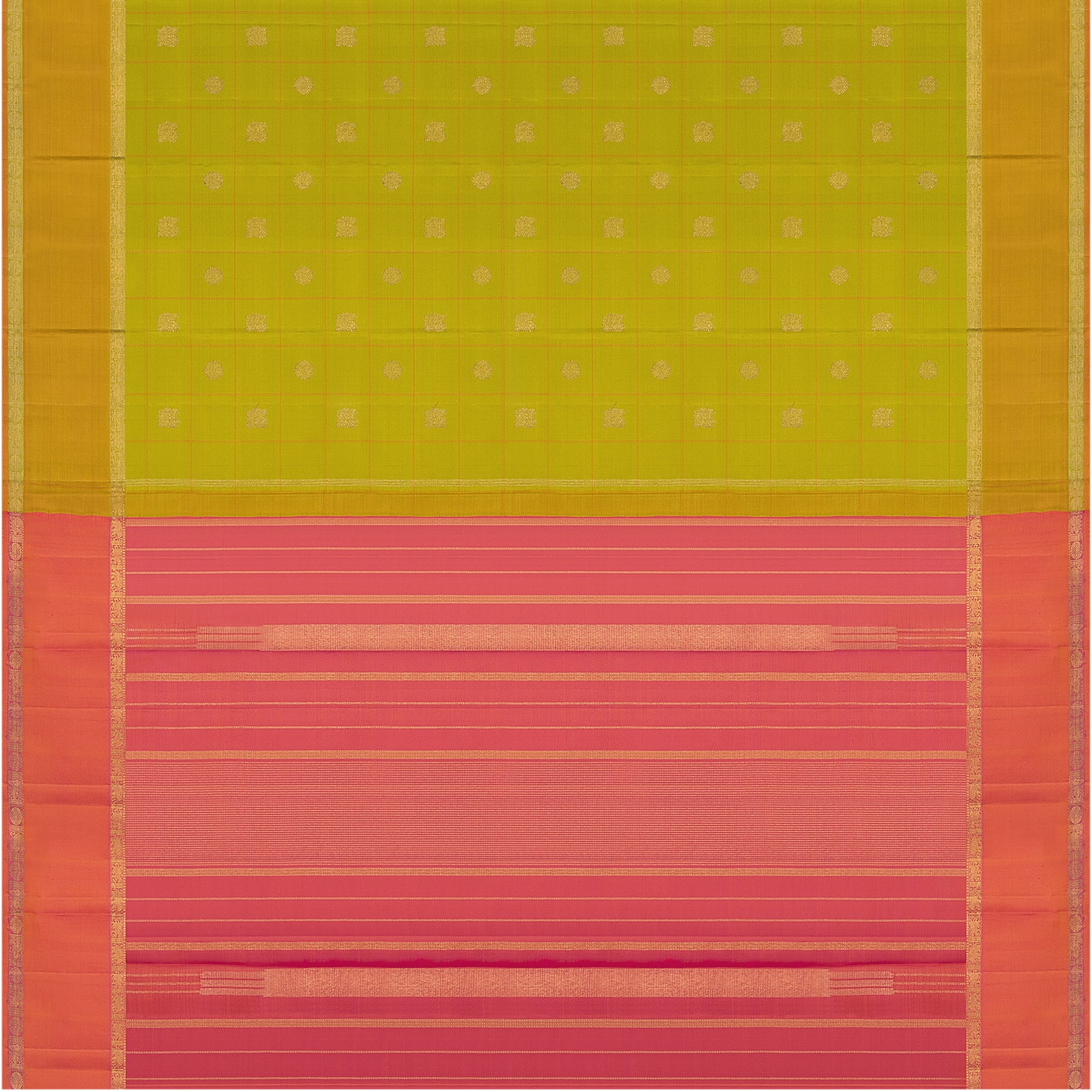 Kanakavalli Kanjivaram Silk Sari 23-110-HS001-03855 - Full View