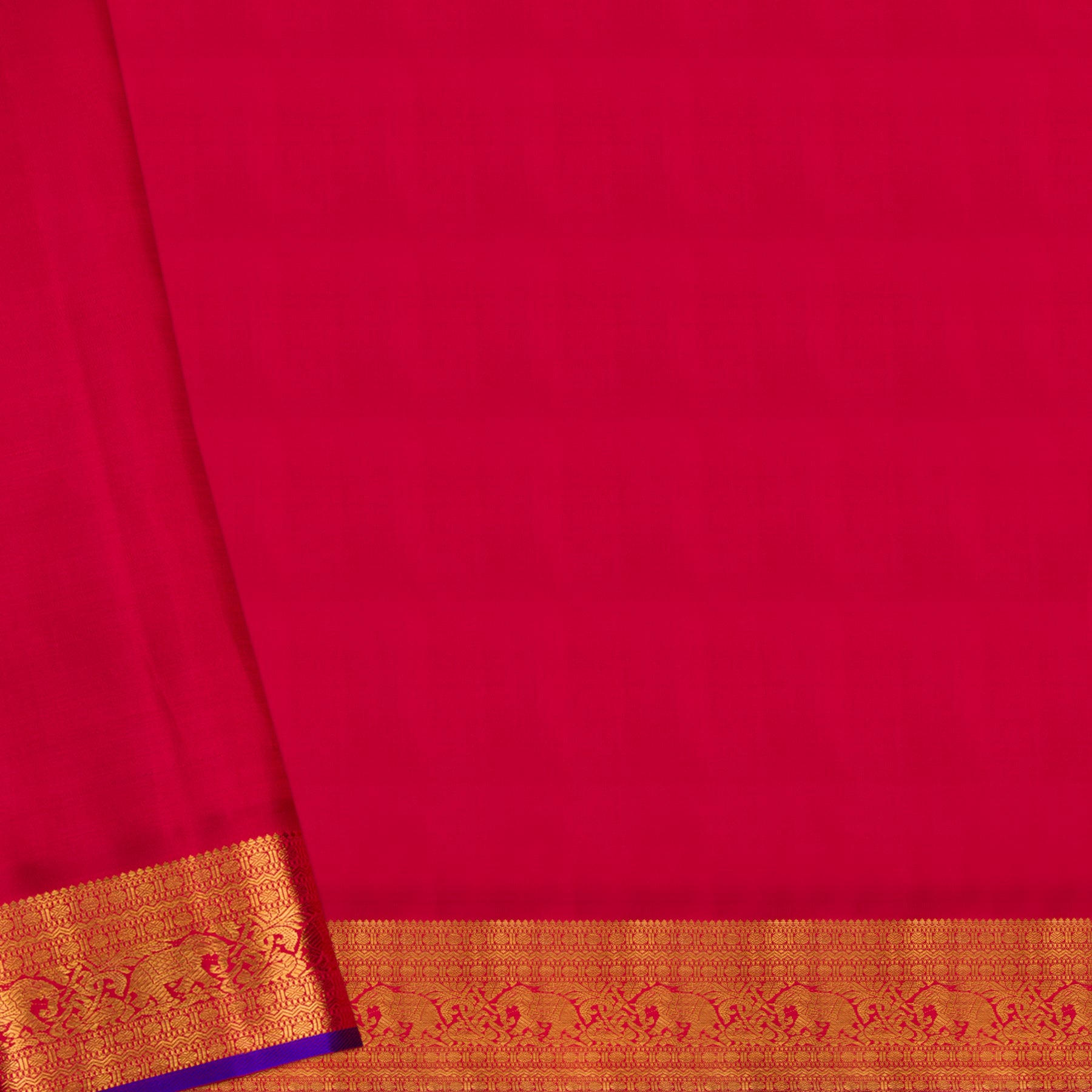 Kanakavalli Kanjivaram Silk Sari 23-110-HS001-07012 - Blouse View