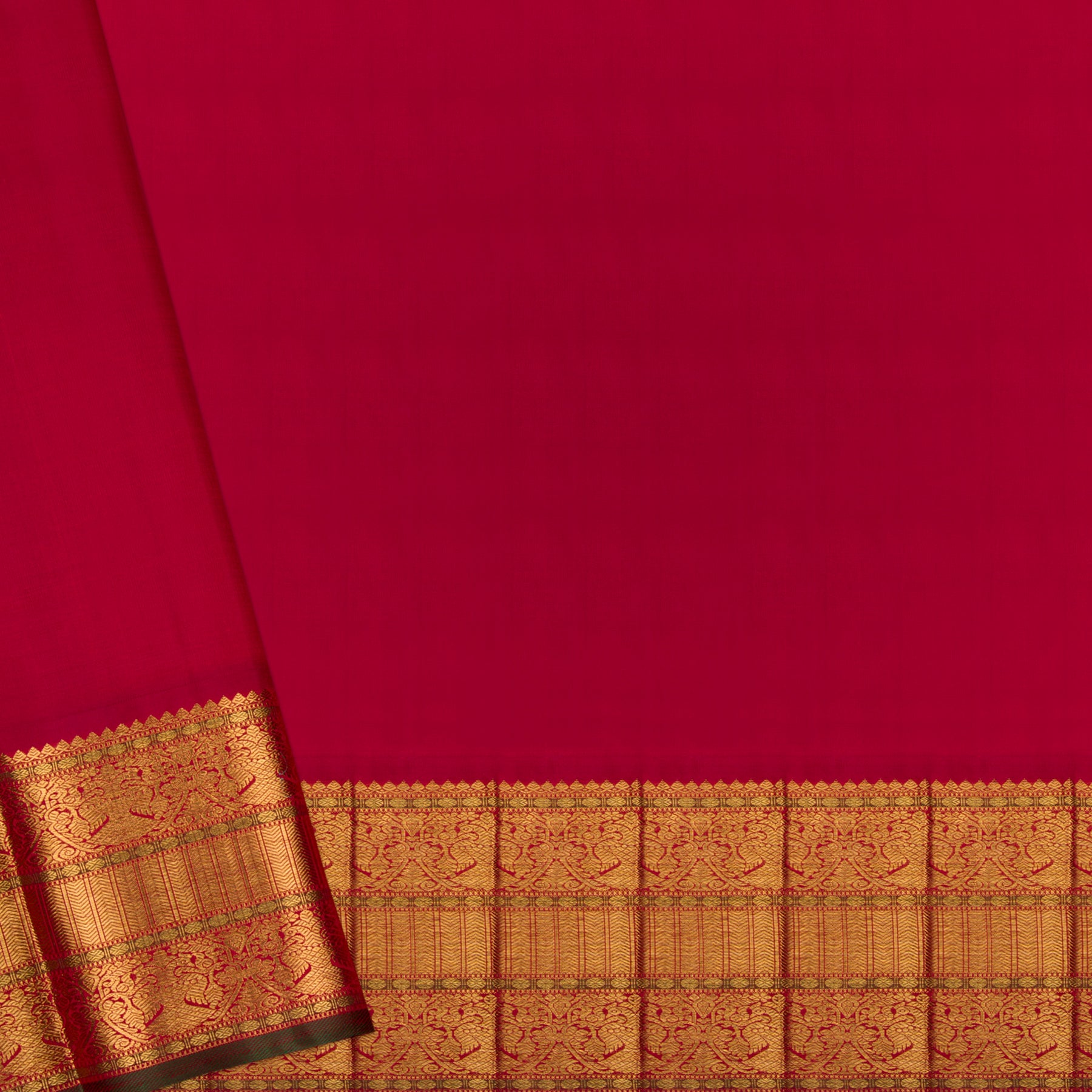 Kanakavalli Kanjivaram Silk Sari 23-110-HS001-07022 - Blouse View