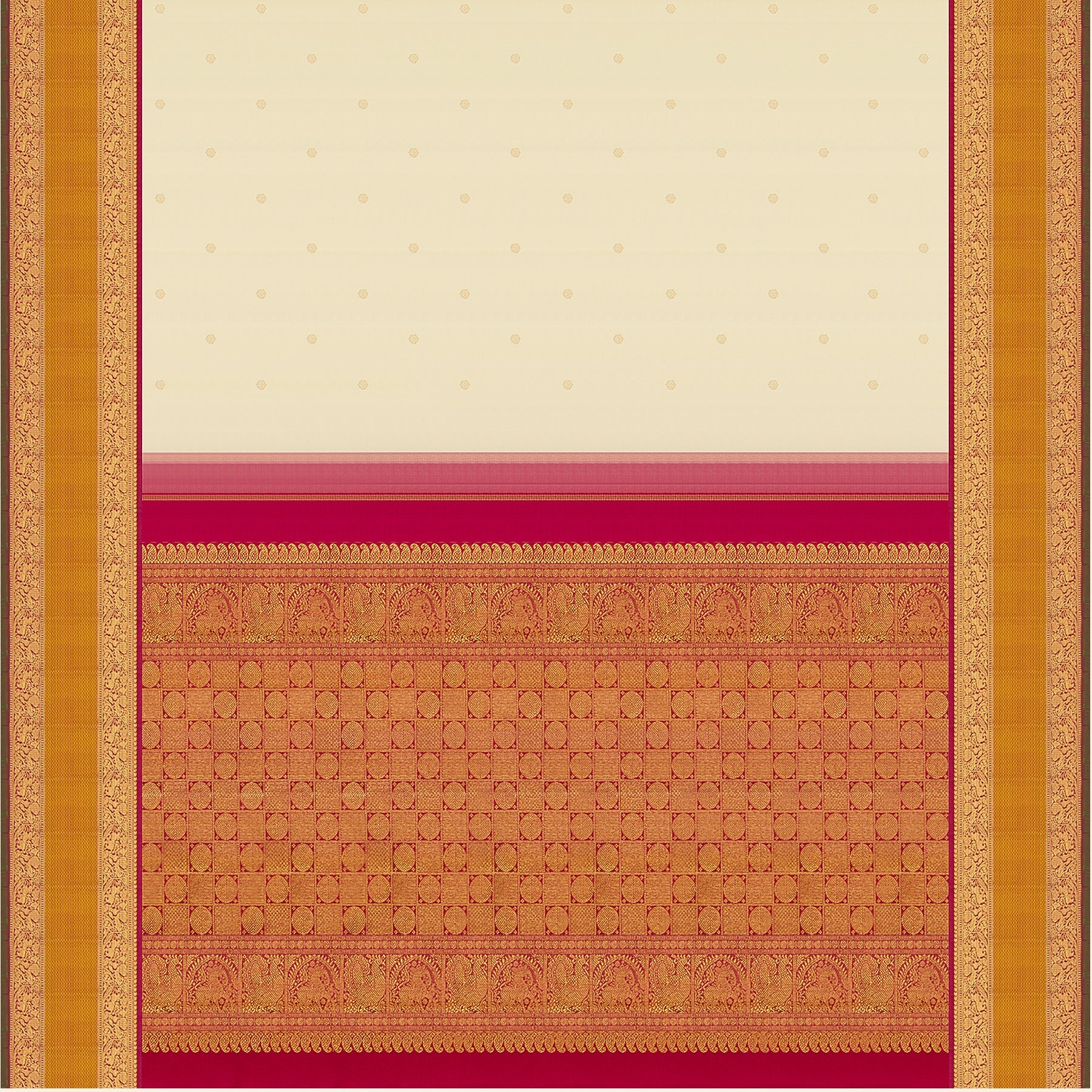 Kanakavalli Kanjivaram Silk Sari 23-110-HS001-07026 - Full View