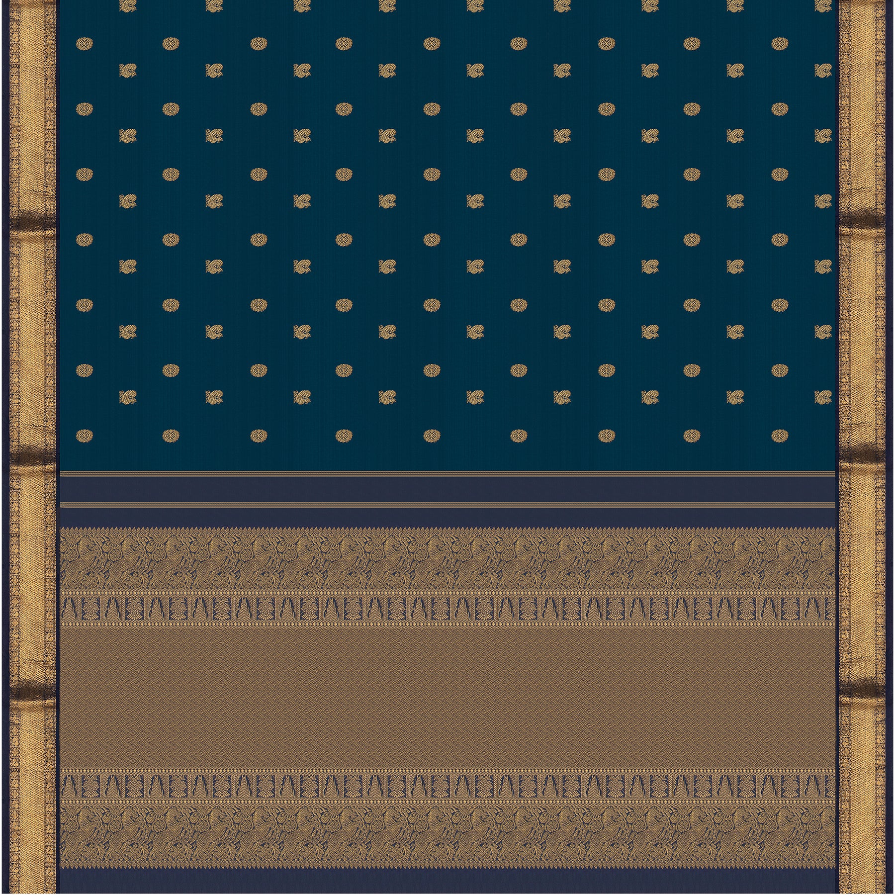 Kanakavalli Kanjivaram Silk Sari 23-110-HS001-08311 - Full View
