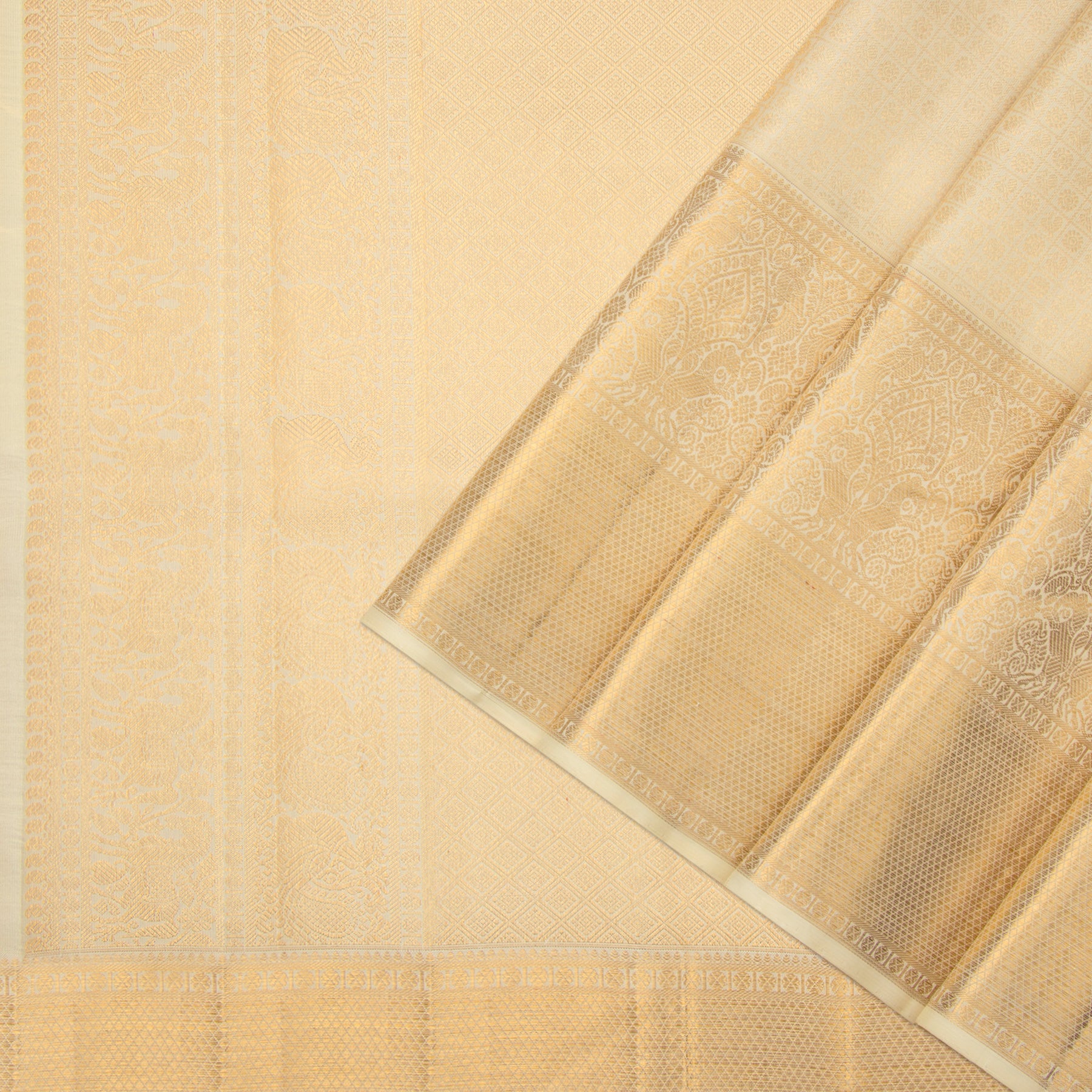 Kanakavalli Kanjivaram Silk Sari 23-110-HS001-08334 - Cover View