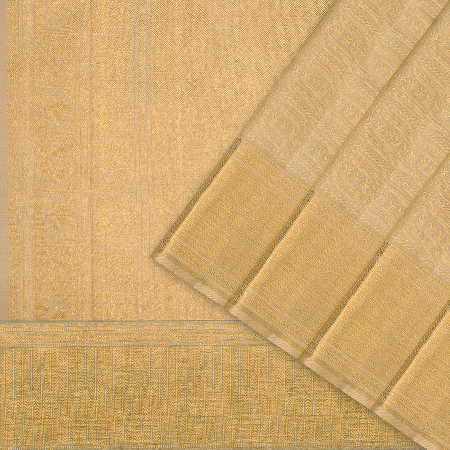 Kanakavalli Kanjivaram Silk Sari 23-110-HS001-09204 - Cover View