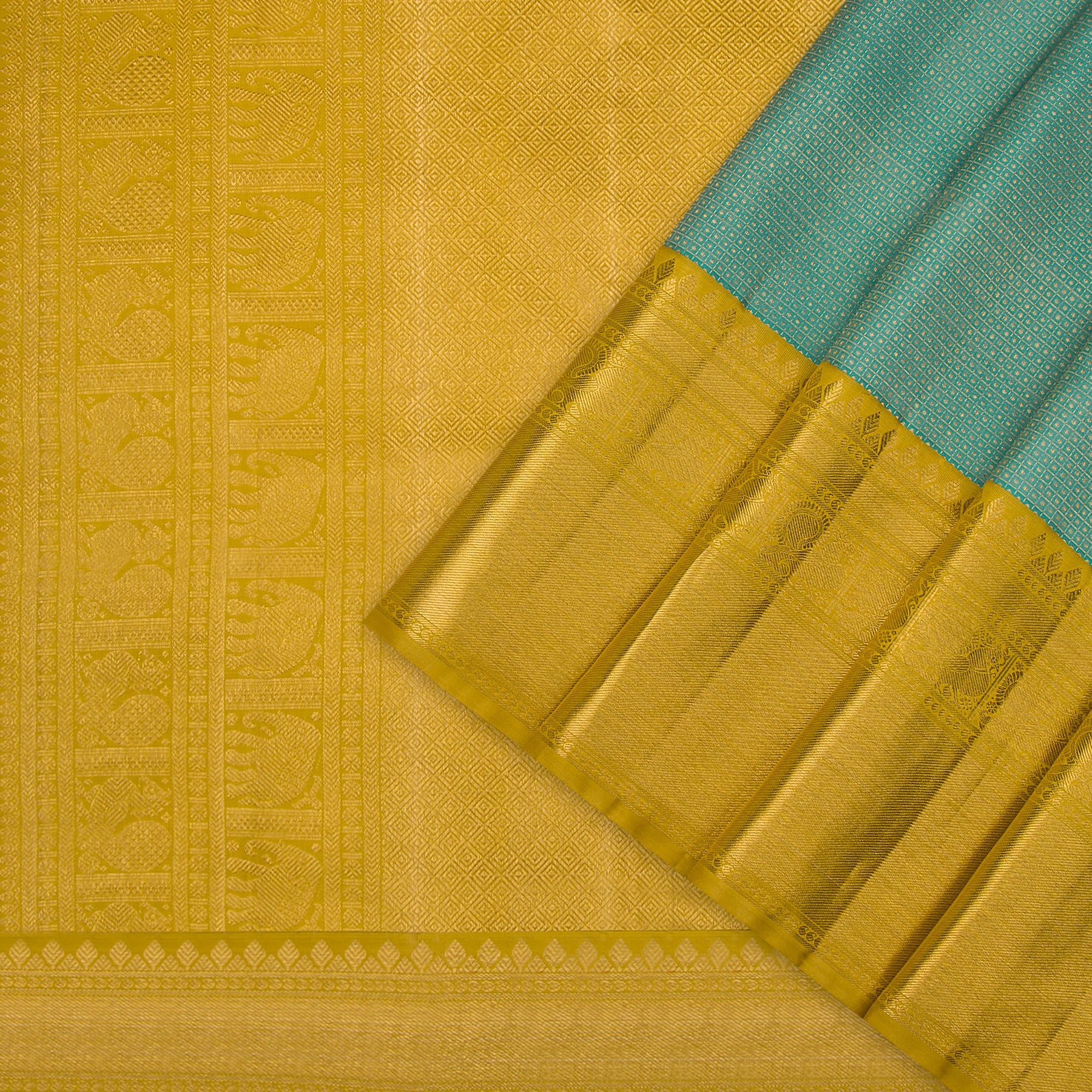 Kanakavalli Kanjivaram Silk Sari 23-110-HS001-10442 - Cover View