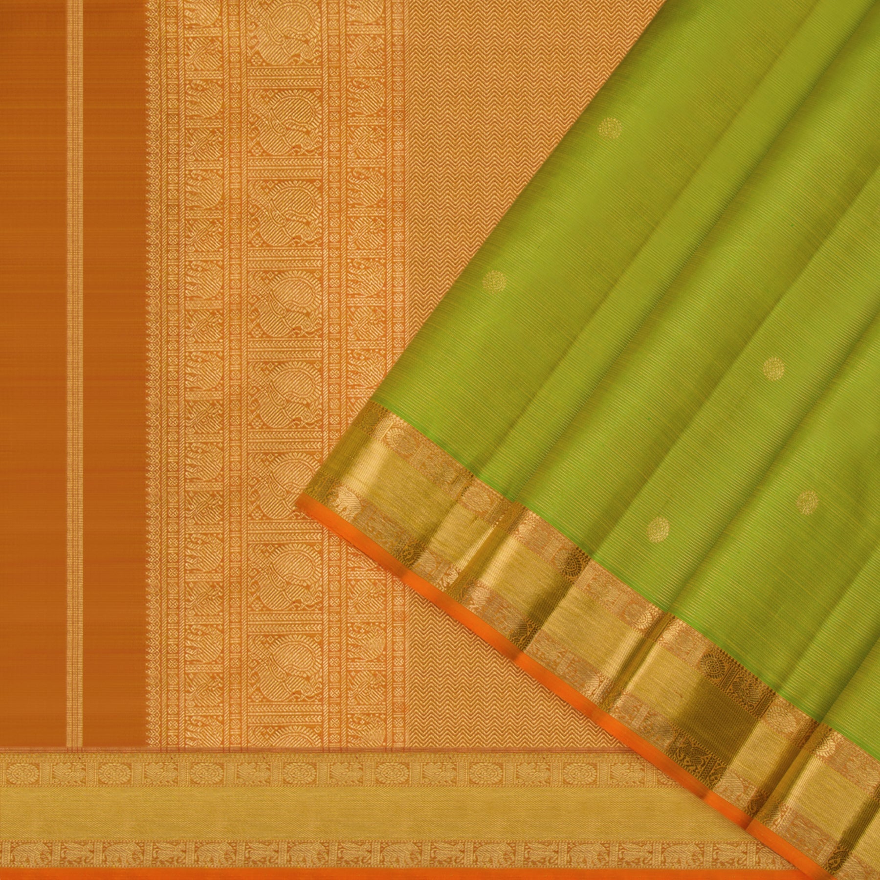 Kanakavalli Kanjivaram Silk Sari 23-110-HS001-11464 - Cover View