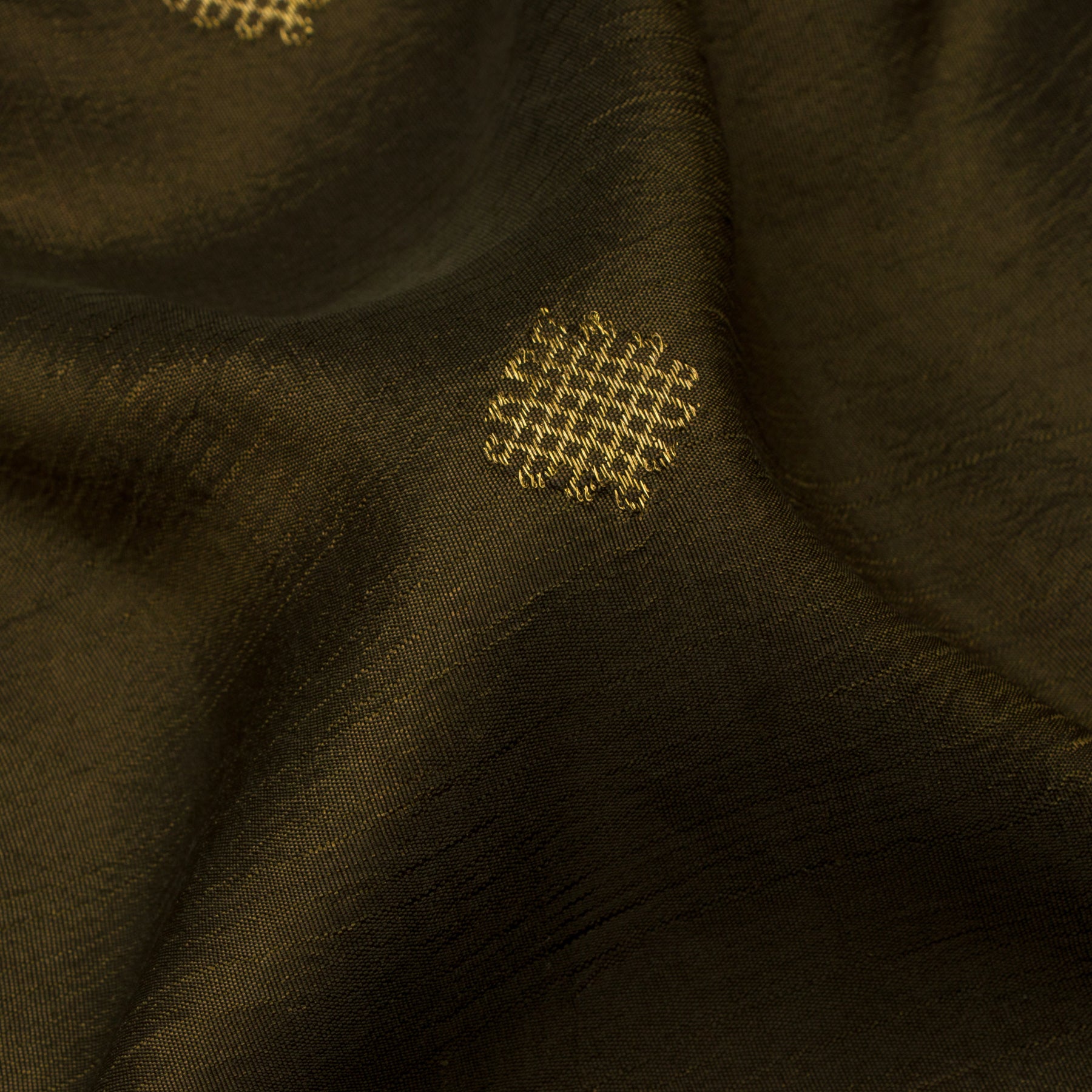 Kanakavalli Kanjivaram Silk Sari 23-110-HS001-12238 - Fabric View