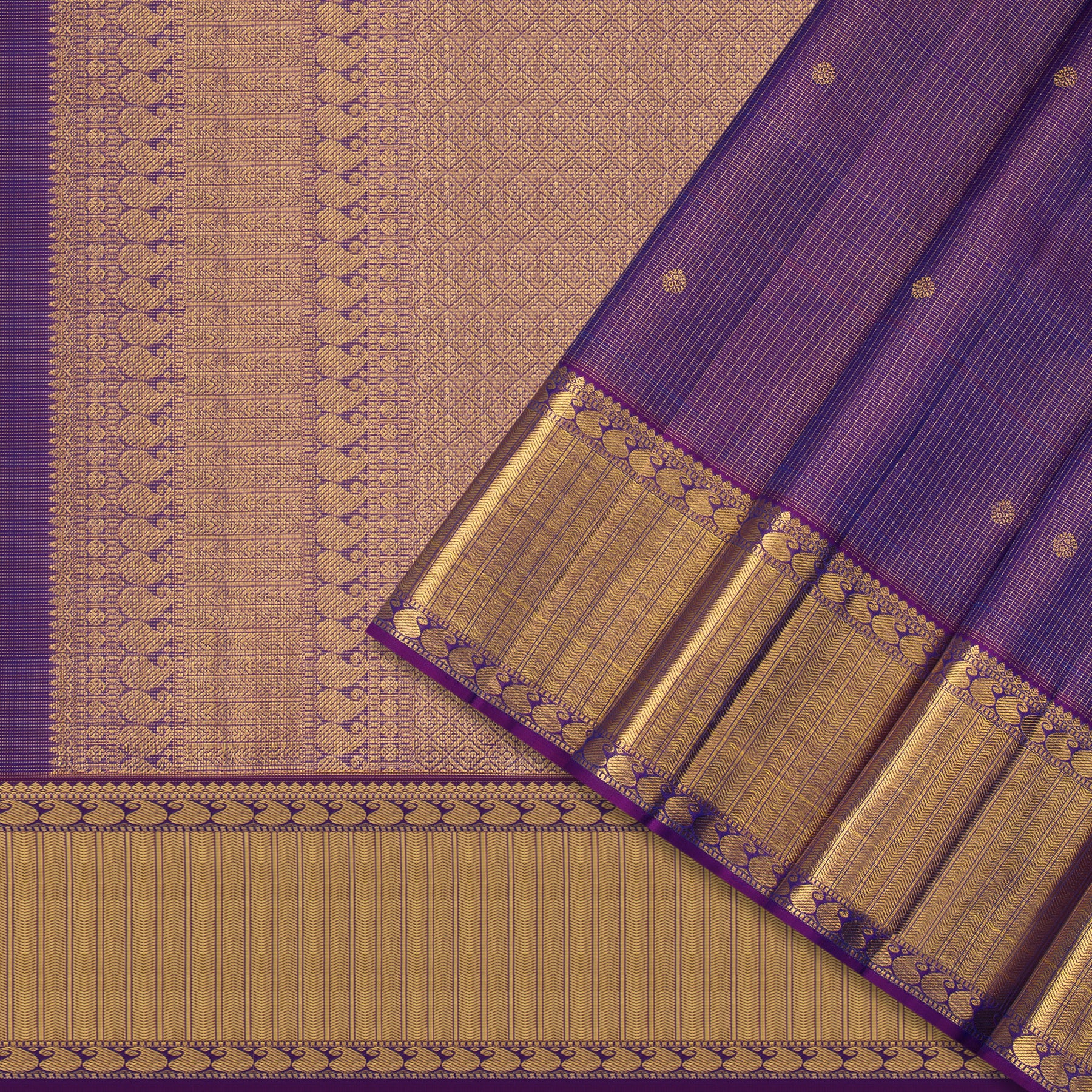 Kanakavalli Kanjivaram Silk Sari 23-110-HS001-12295 - Cover View