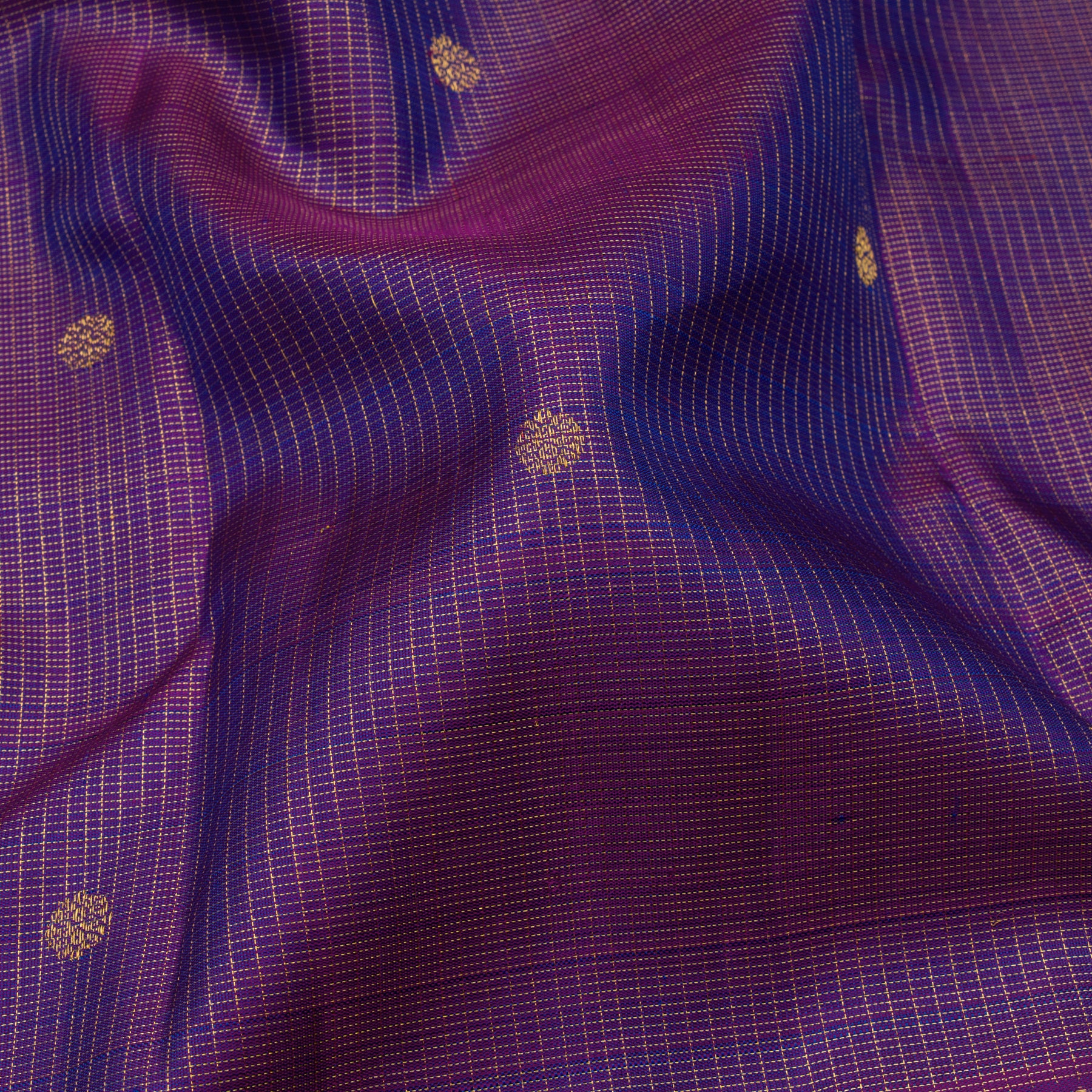 Kanakavalli Kanjivaram Silk Sari 23-110-HS001-12295 - Fabric View