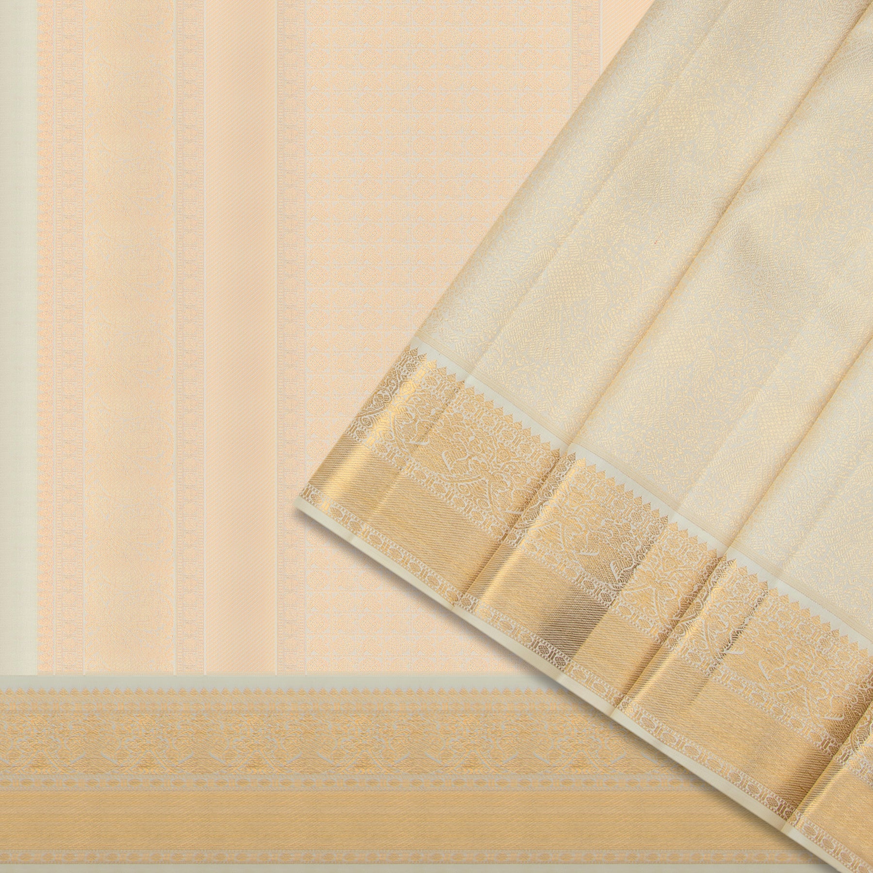 Kanakavalli Kanjivaram Silk Sari 23-110-HS001-13481 - Cover View