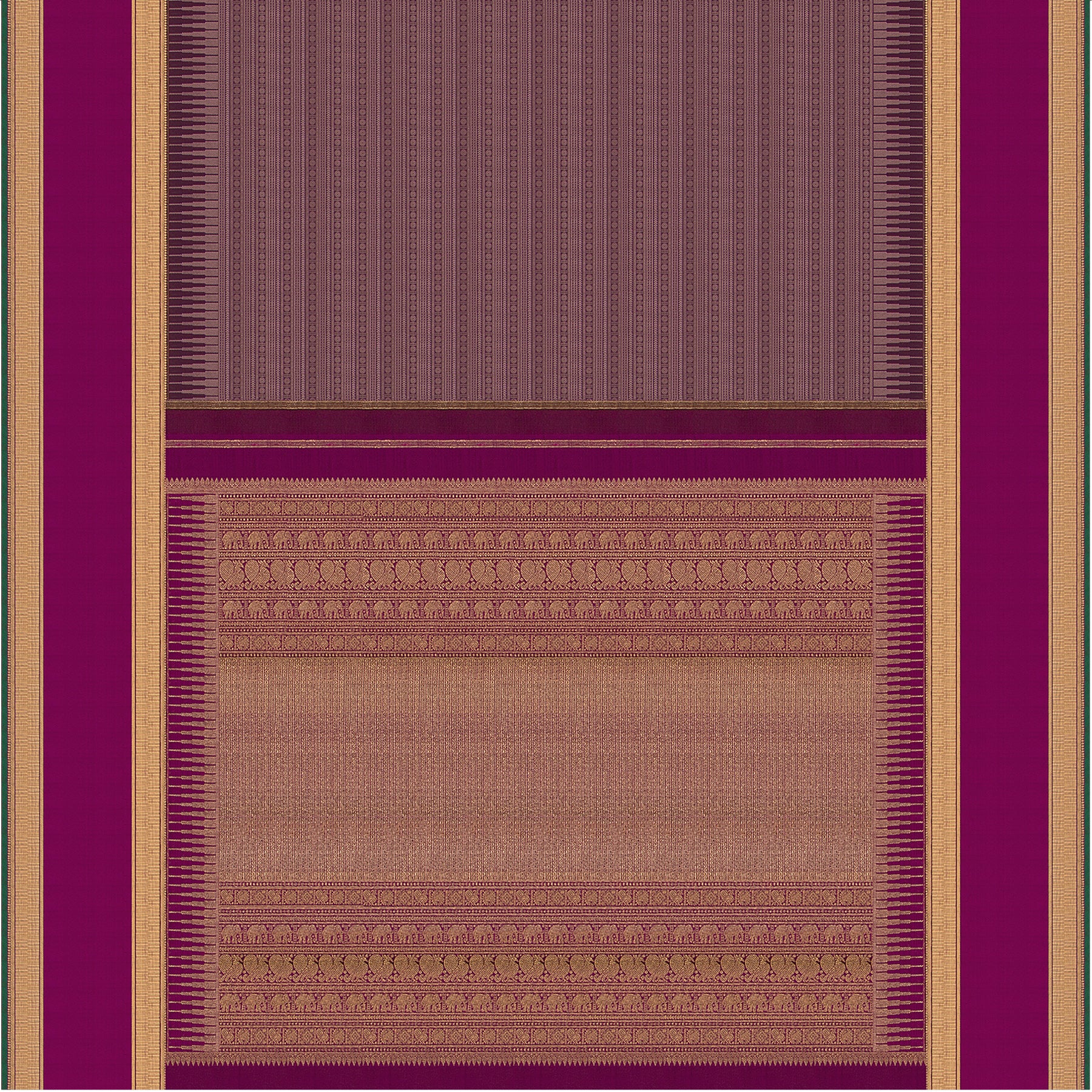 Kanakavalli Kanjivaram Silk Sari 23-110-HS001-13562 - Full View