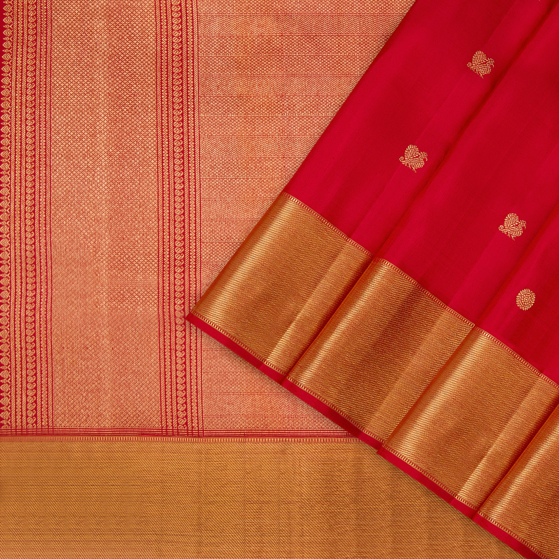 Kanakavalli Kanjivaram Silk Sari 23-110-HS001-14331 - Cover View