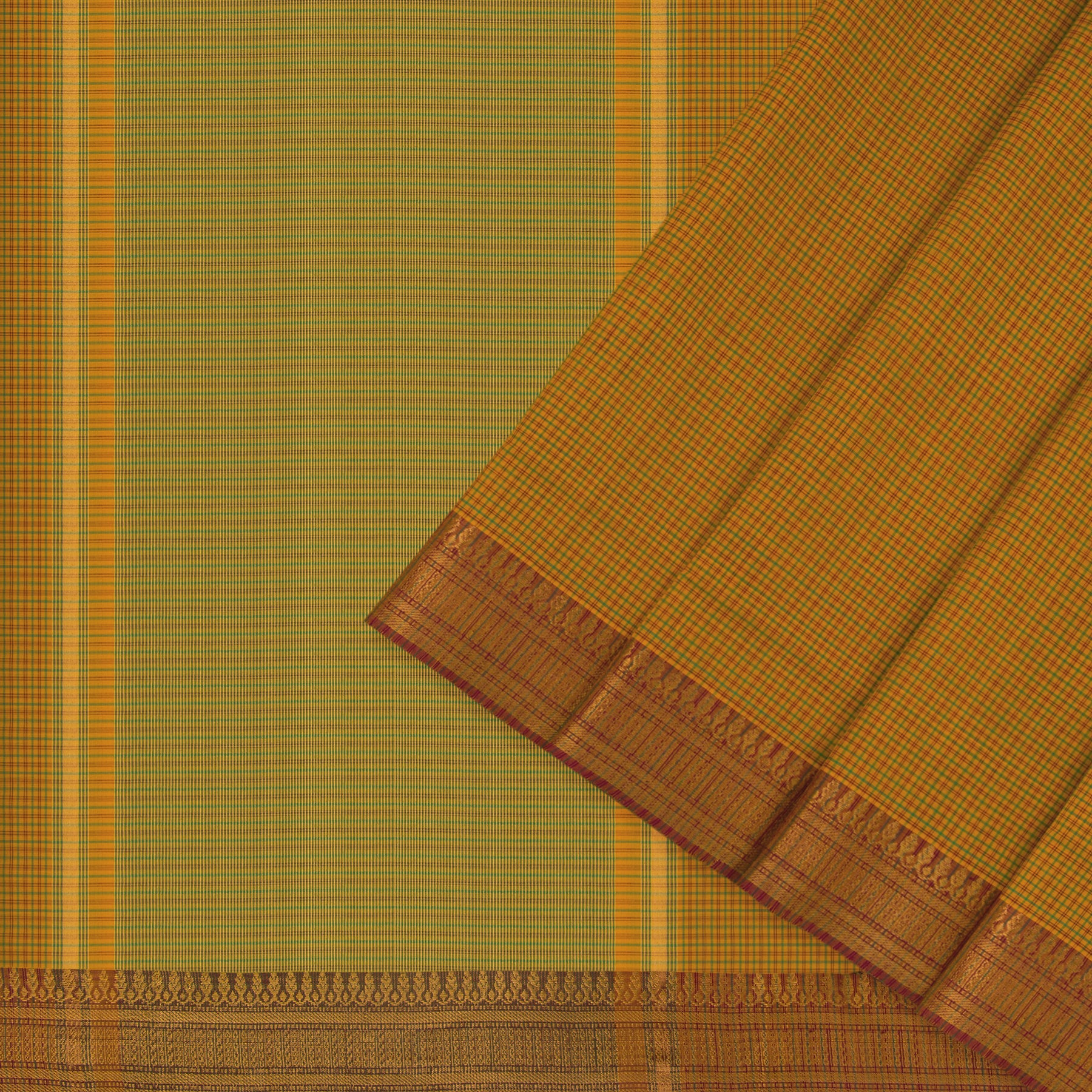 Kanakavalli Mangalgiri Cotton Sari 23-261-HS003-04168 - Cover View