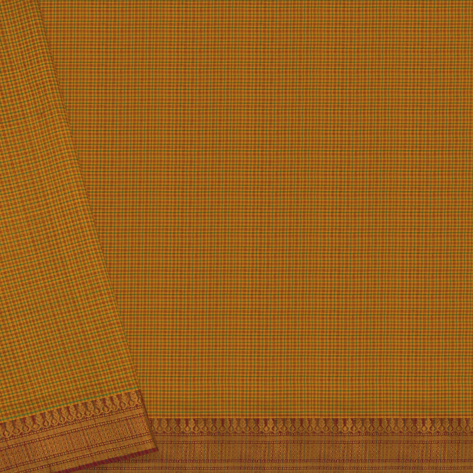 Kanakavalli Mangalgiri Cotton Sari 23-261-HS003-04168 - Blouse View