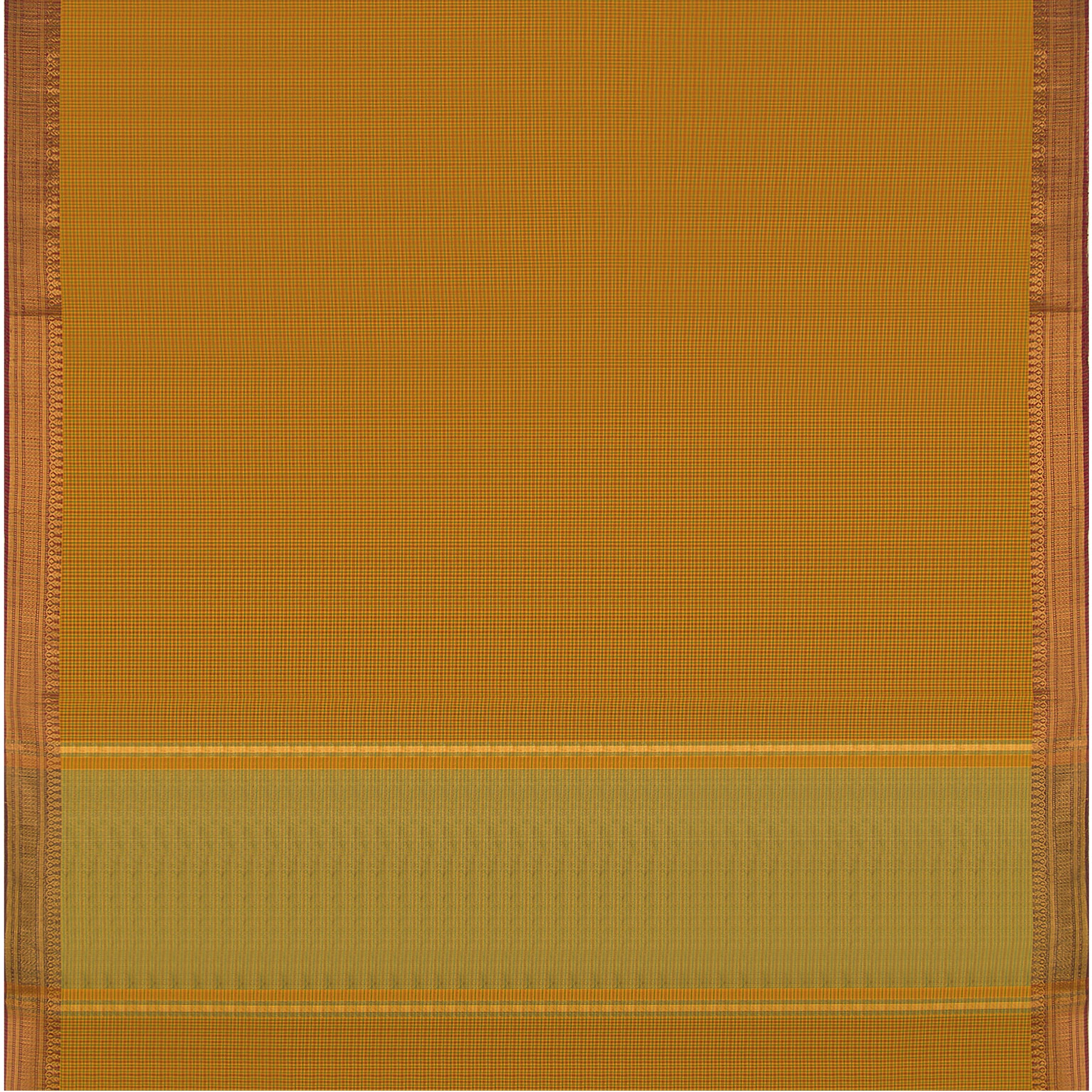 Kanakavalli Mangalgiri Cotton Sari 23-261-HS003-04168 - Full View