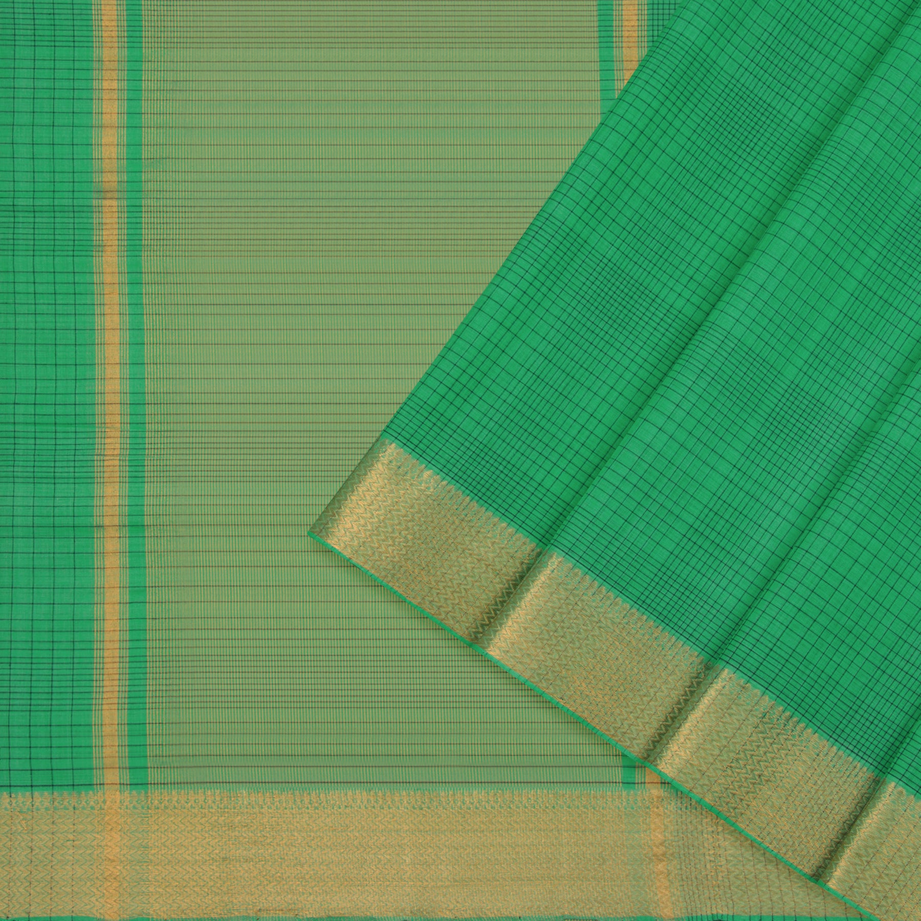 Kanakavalli Mangalgiri Cotton Sari 23-261-HS003-04225 - Cover View