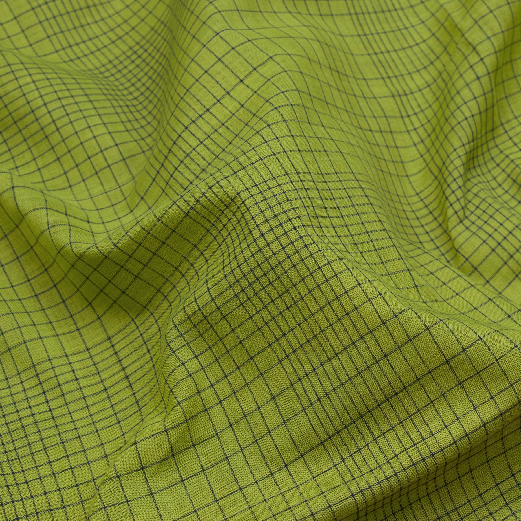 Kanakavalli Mangalgiri Cotton Sari 23-261-HS003-04253 - Fabric View