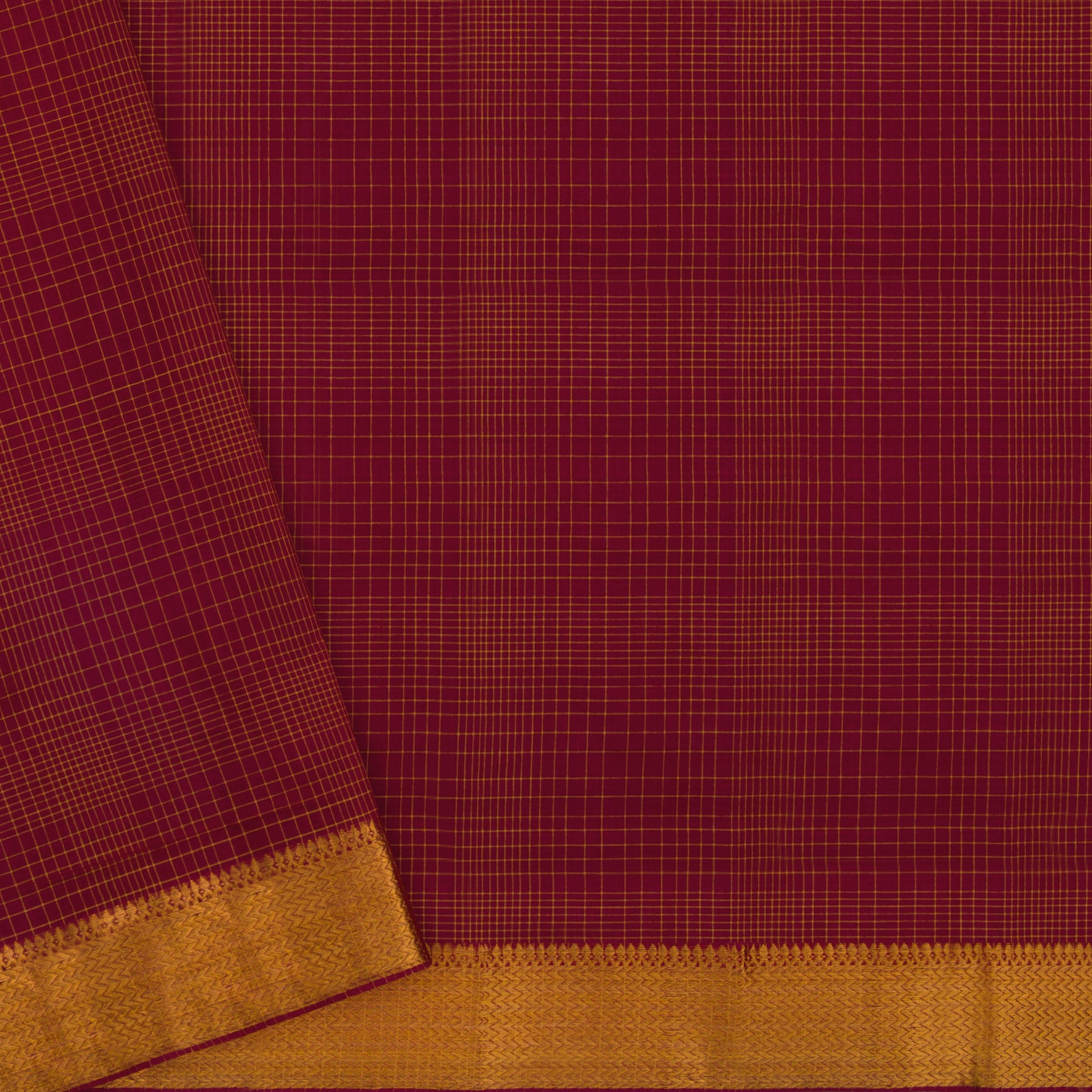 Kanakavalli Mangalgiri Cotton Sari 23-261-HS003-04255 - Blouse View