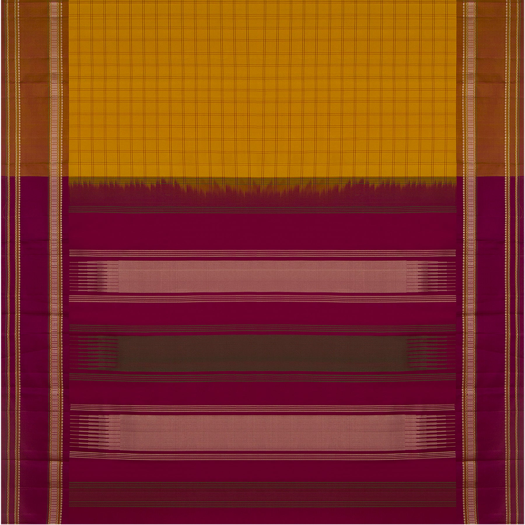 Kanakavalli Kanjivaram Silk Sari 23-430-HS001-09040 - Full View