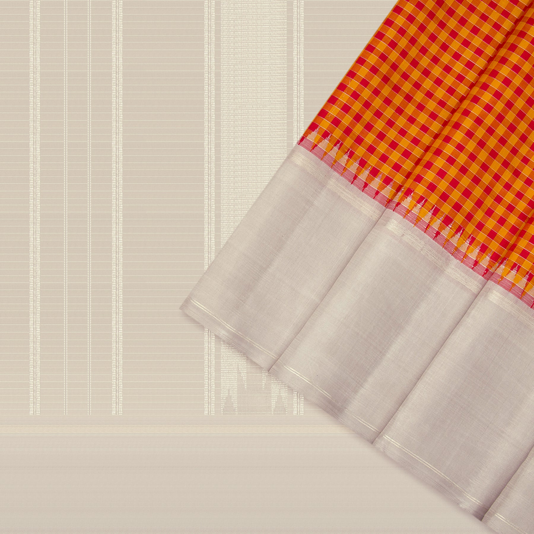 Kanakavalli Kanjivaram Silk Sari 23-520-HS001-13116 - Cover View