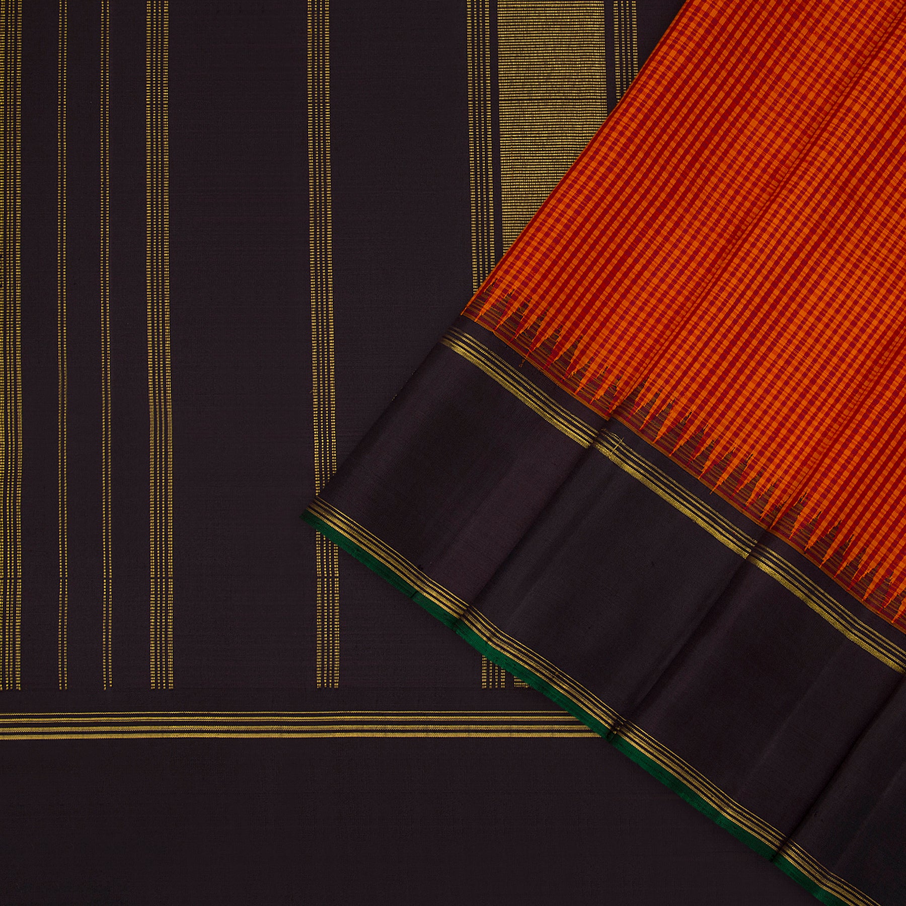 Kanakavalli Kanjivaram Silk Sari 23-520-HS001-14949 - Cover View