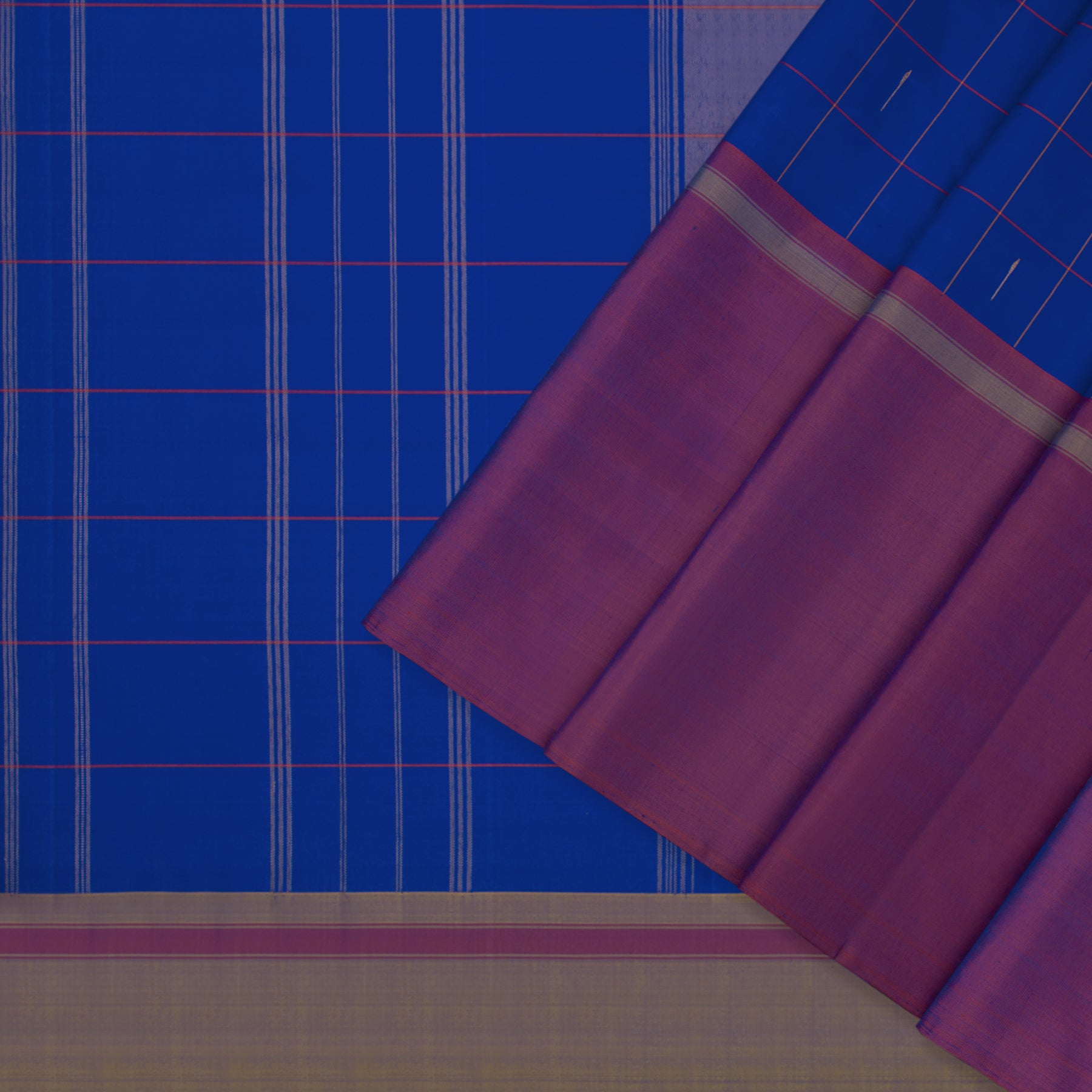 Kanakavalli Kanjivaram Silk Sari 23-560-HS001-03280 - Cover View