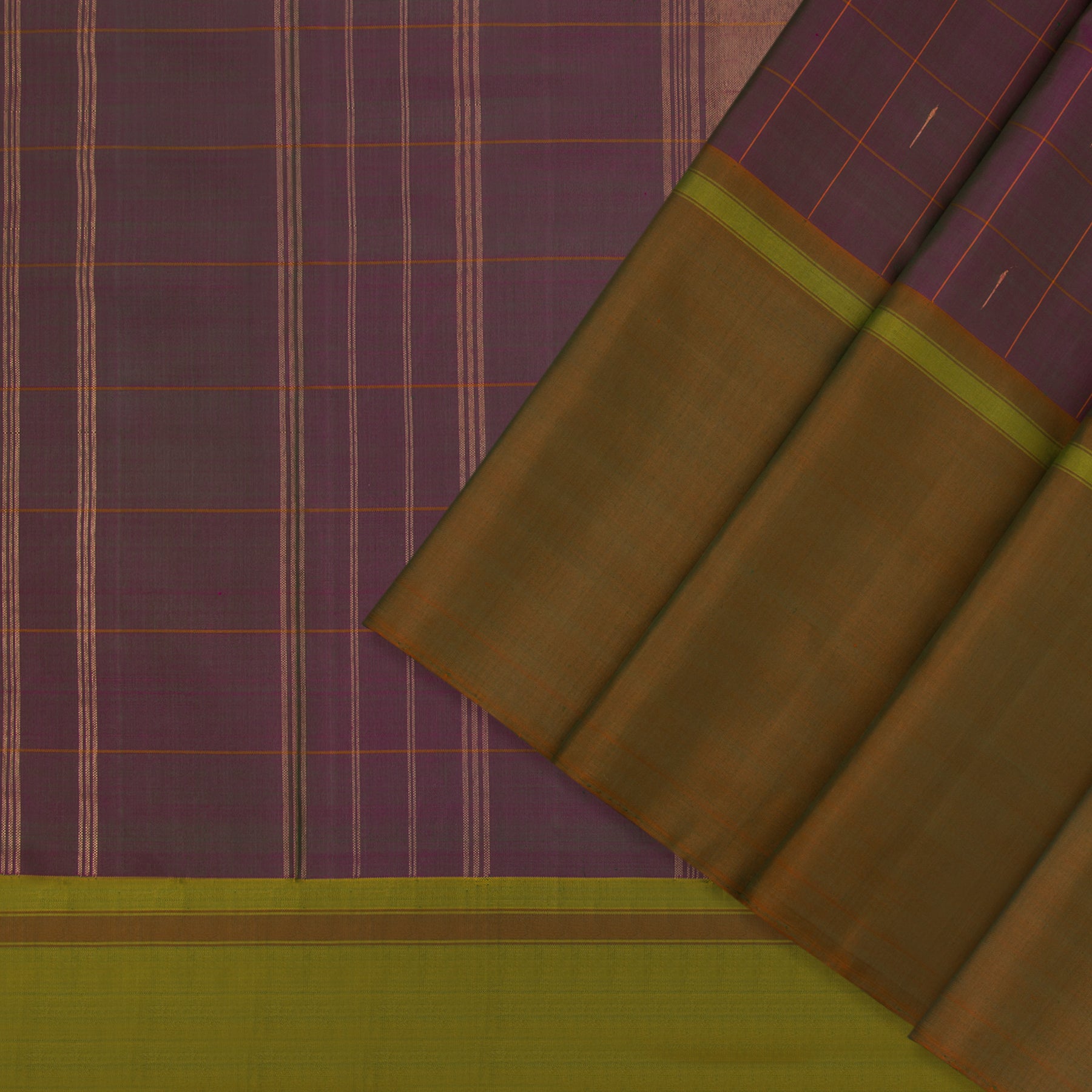 Kanakavalli Kanjivaram Silk Sari 23-560-HS001-03281 - Cover View