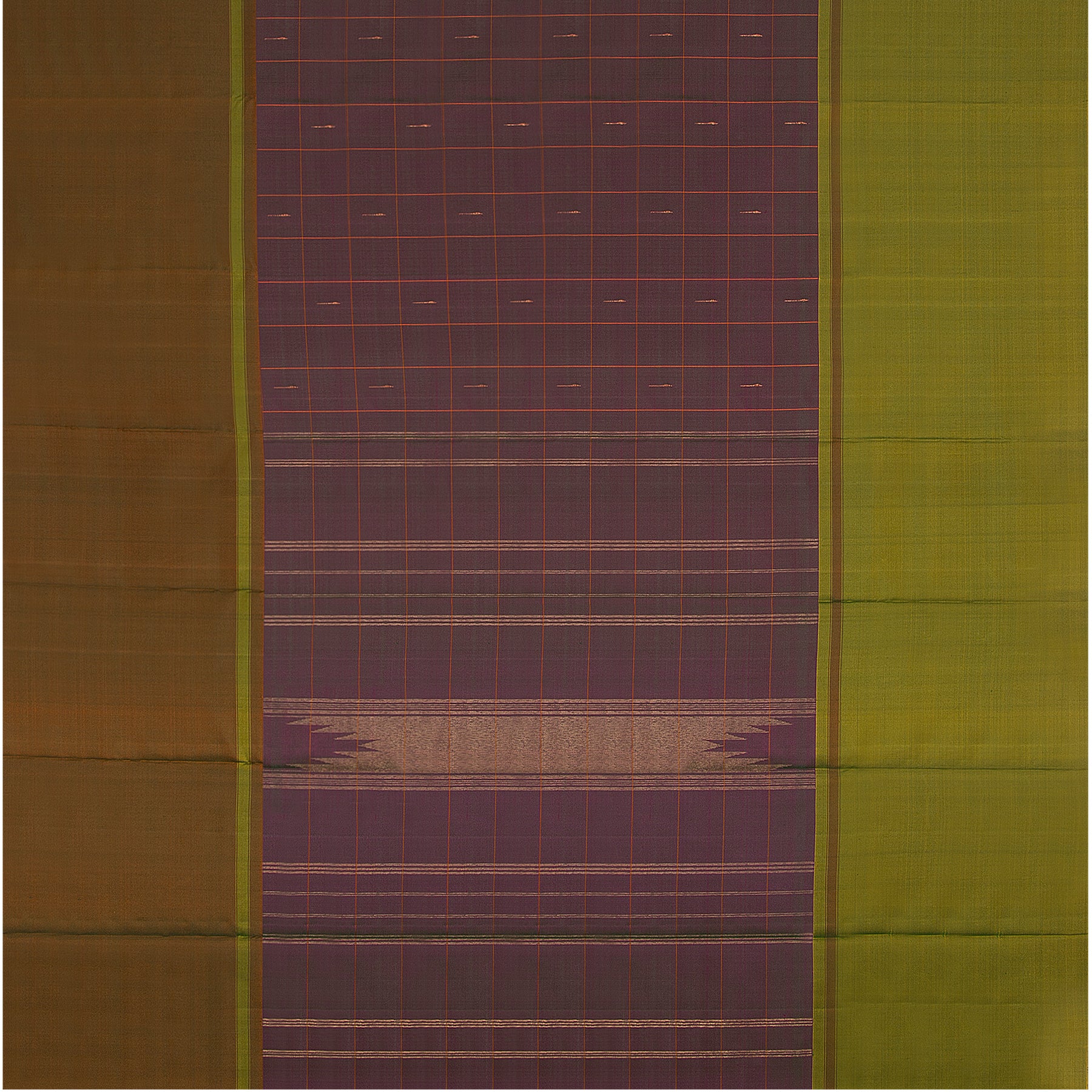 Kanakavalli Kanjivaram Silk Sari 23-560-HS001-03281 - Full View