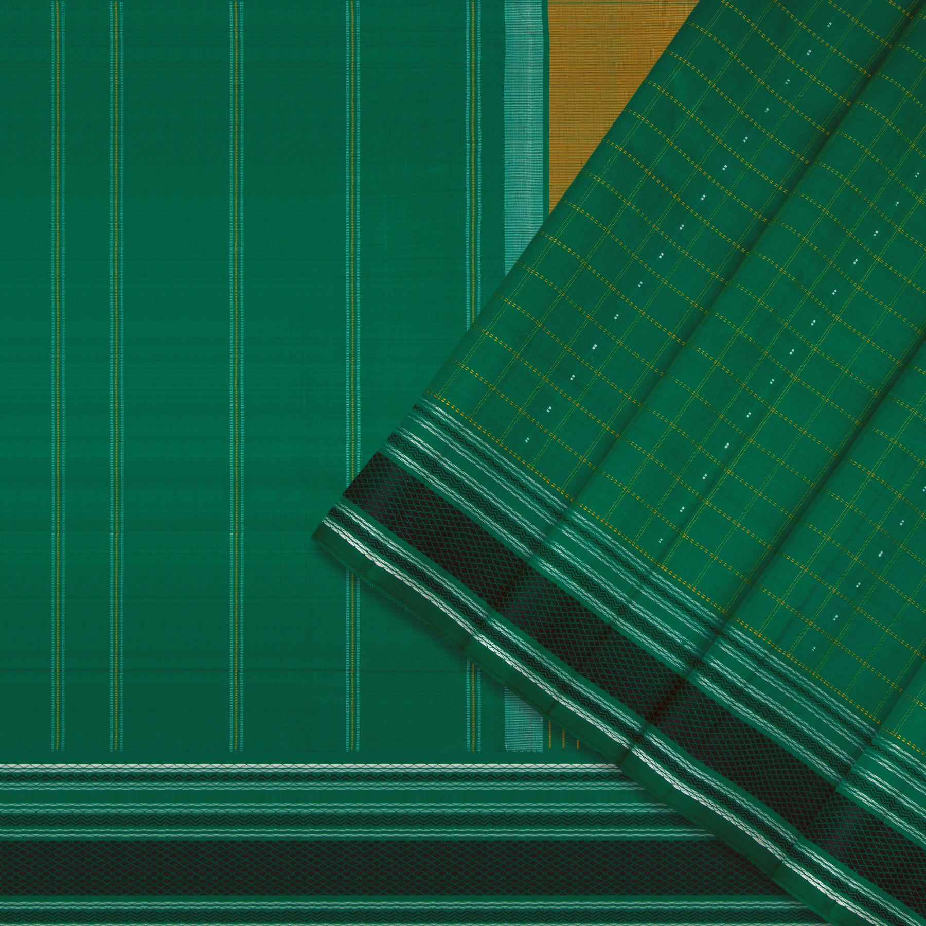 Kanakavalli Kanjivaram Silk Sari 23-560-HS001-03284 - Cover View