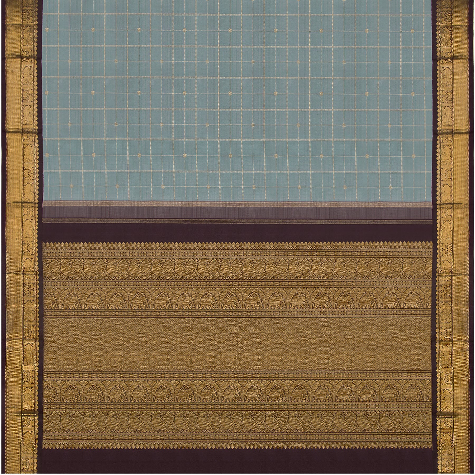Kanakavalli Kanjivaram Silk Sari 23-595-HS001-01866 - Full View