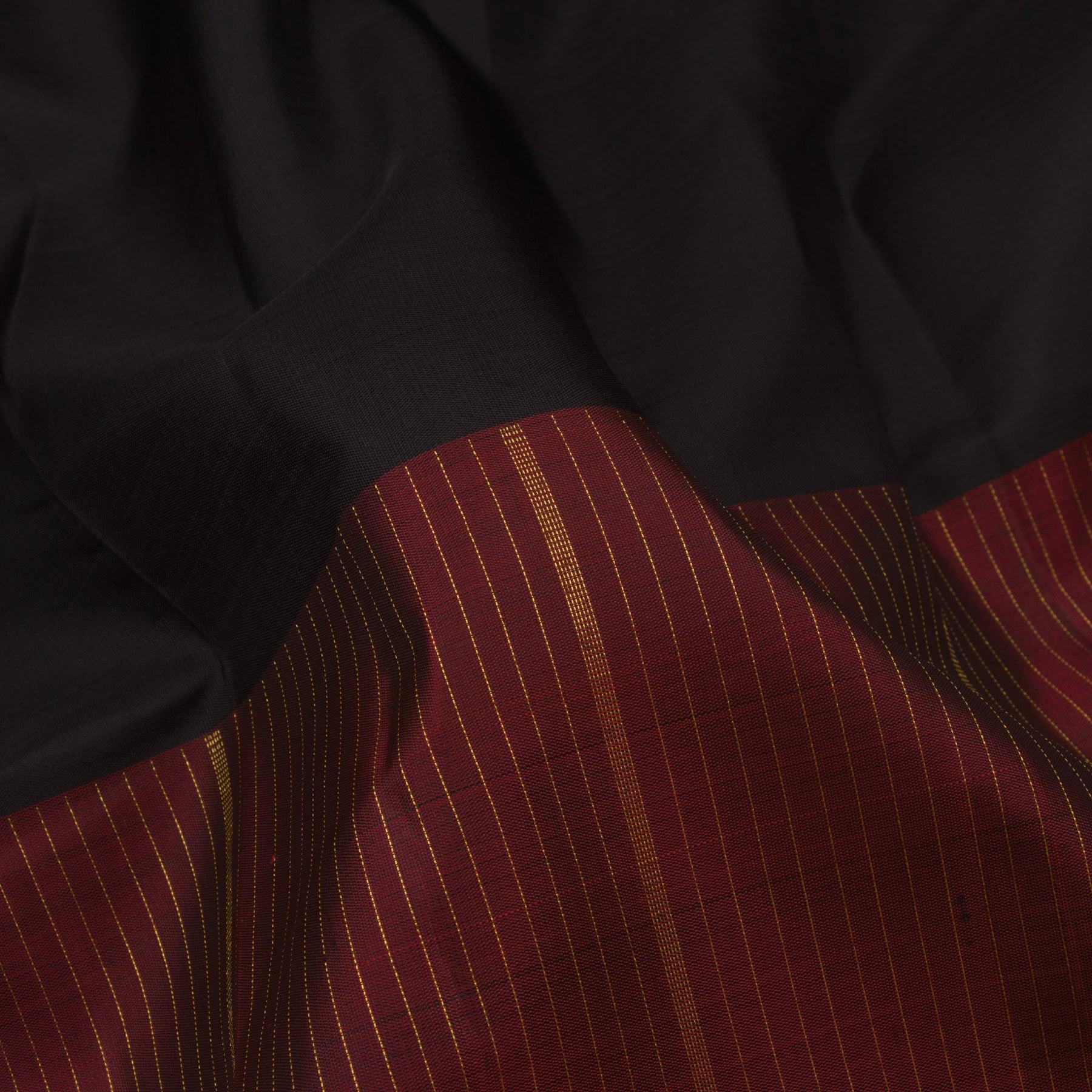 Kanakavalli Kanjivaram Silk Sari 23-595-HS001-02855 - Fabric View