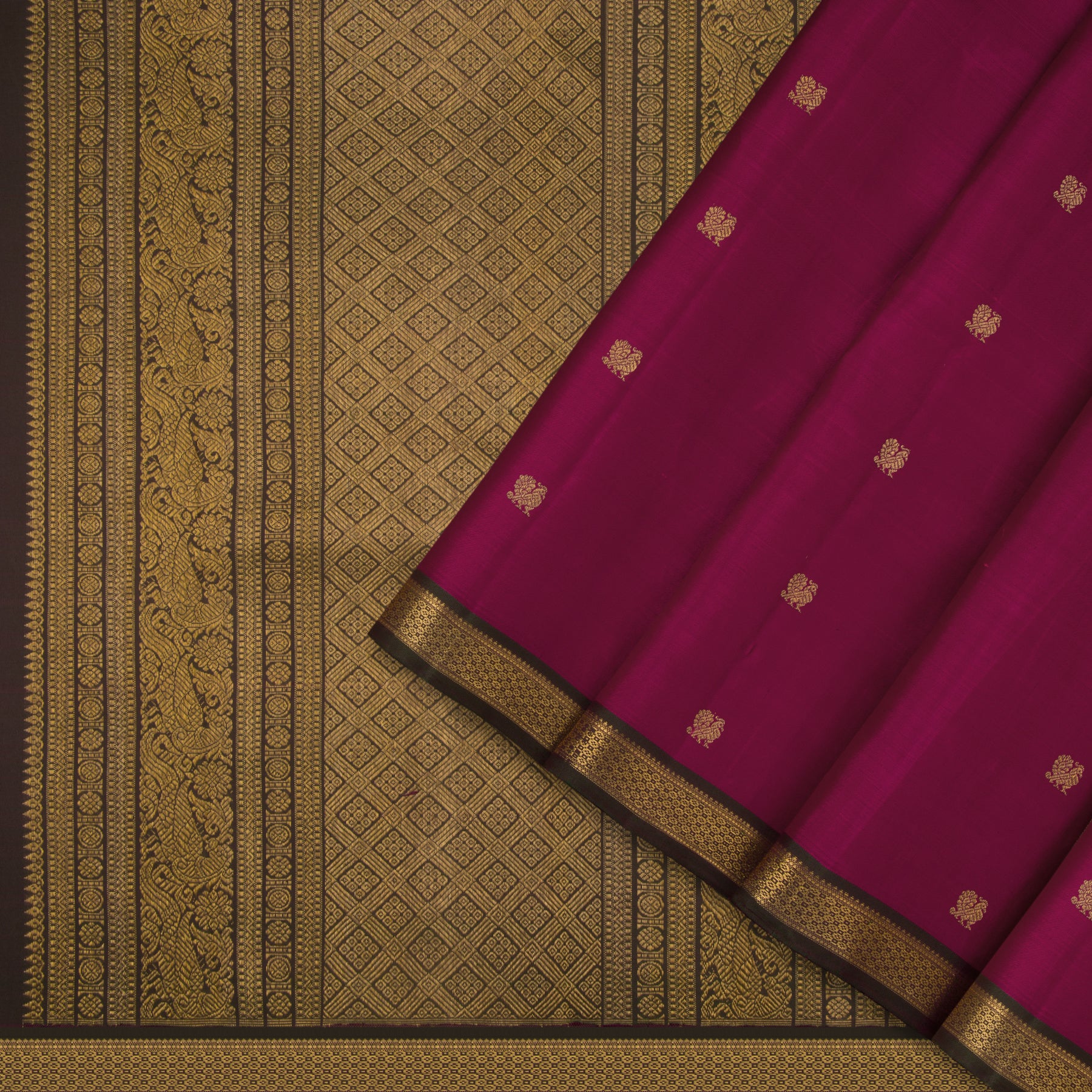 Kanakavalli Kanjivaram Silk Sari 23-595-HS001-02856 - Cover View