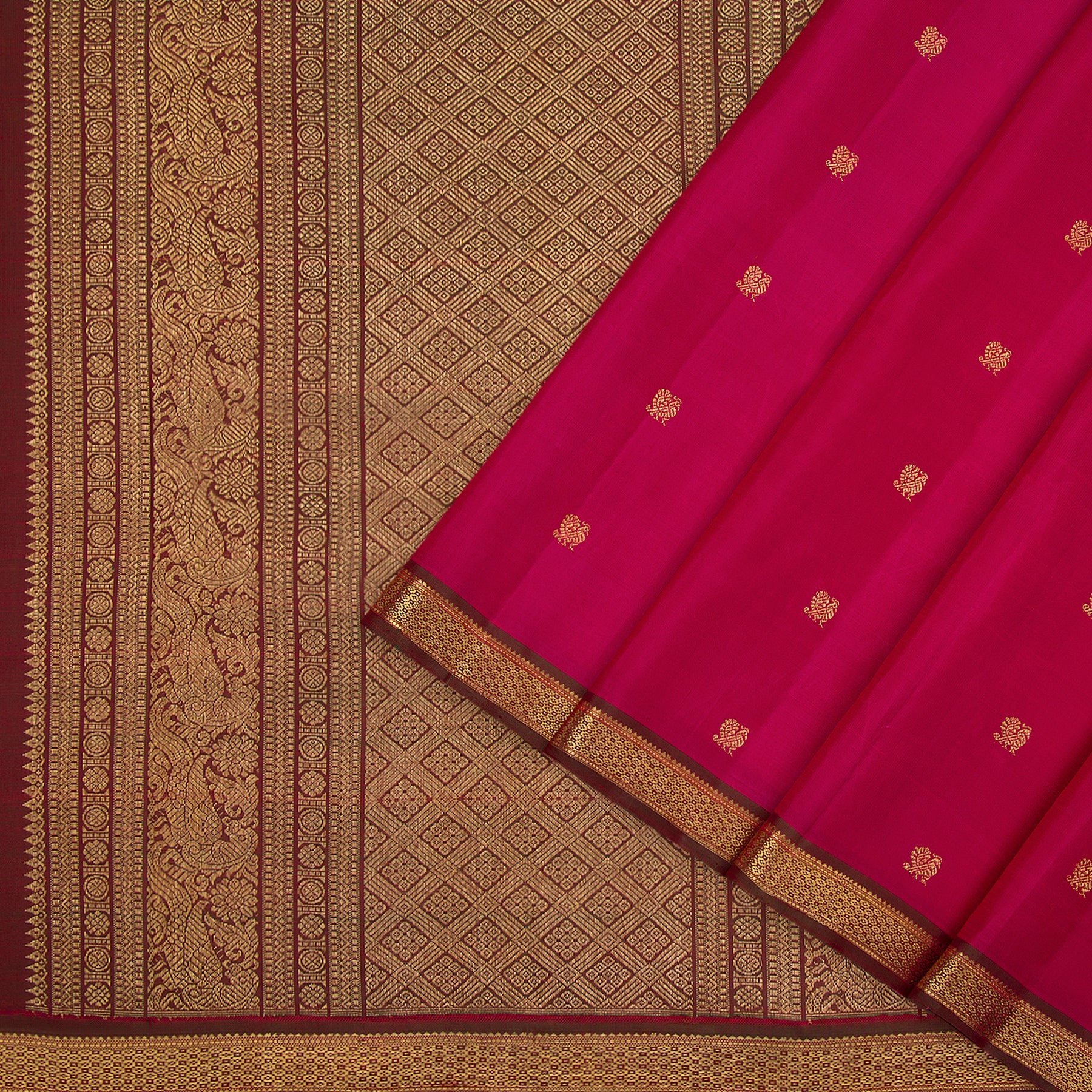 Kanakavalli Kanjivaram Silk Sari 23-595-HS001-02860 - Cover View