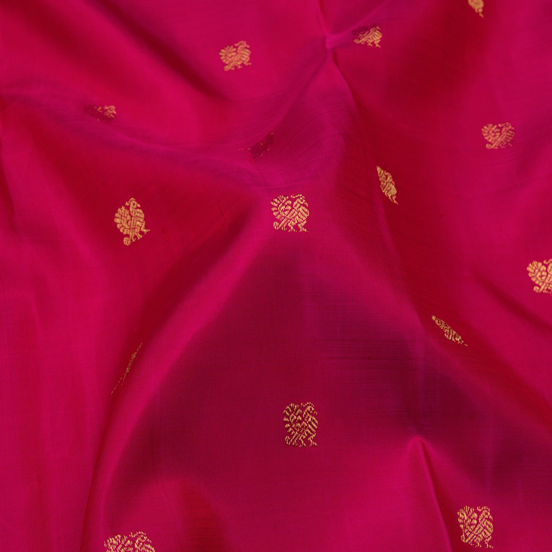 Kanakavalli Kanjivaram Silk Sari 23-595-HS001-02860 - Fabric View